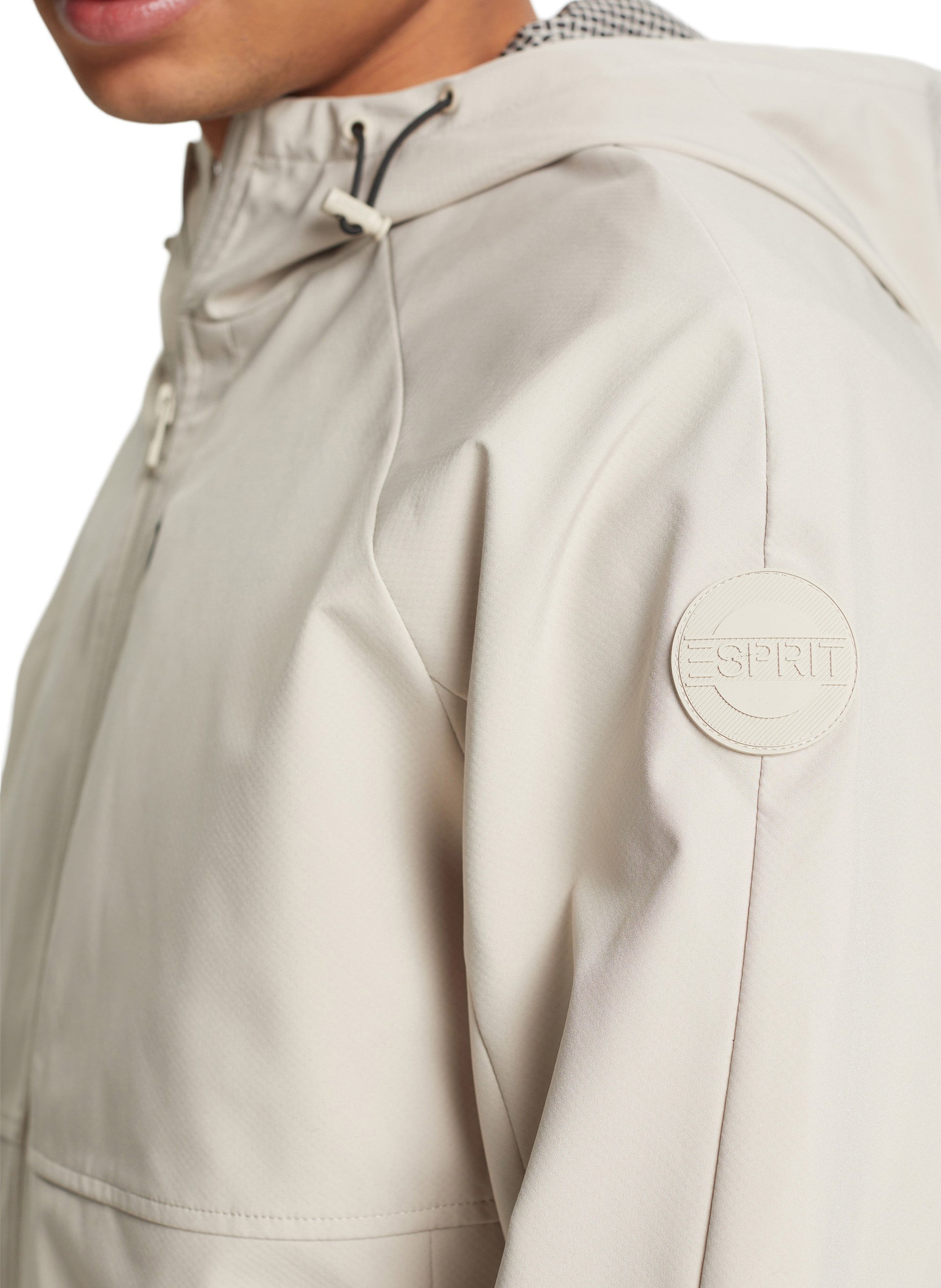 Veste col montant ESPRIT Beige