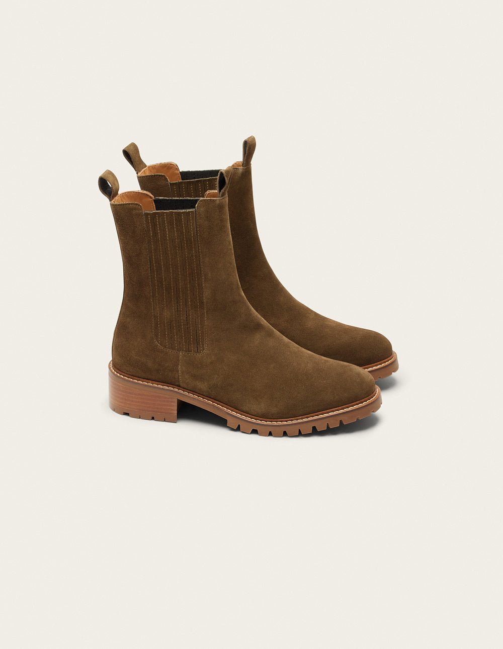 Ankle boots ODAJE EX. M.MOUSTACHE Khaki