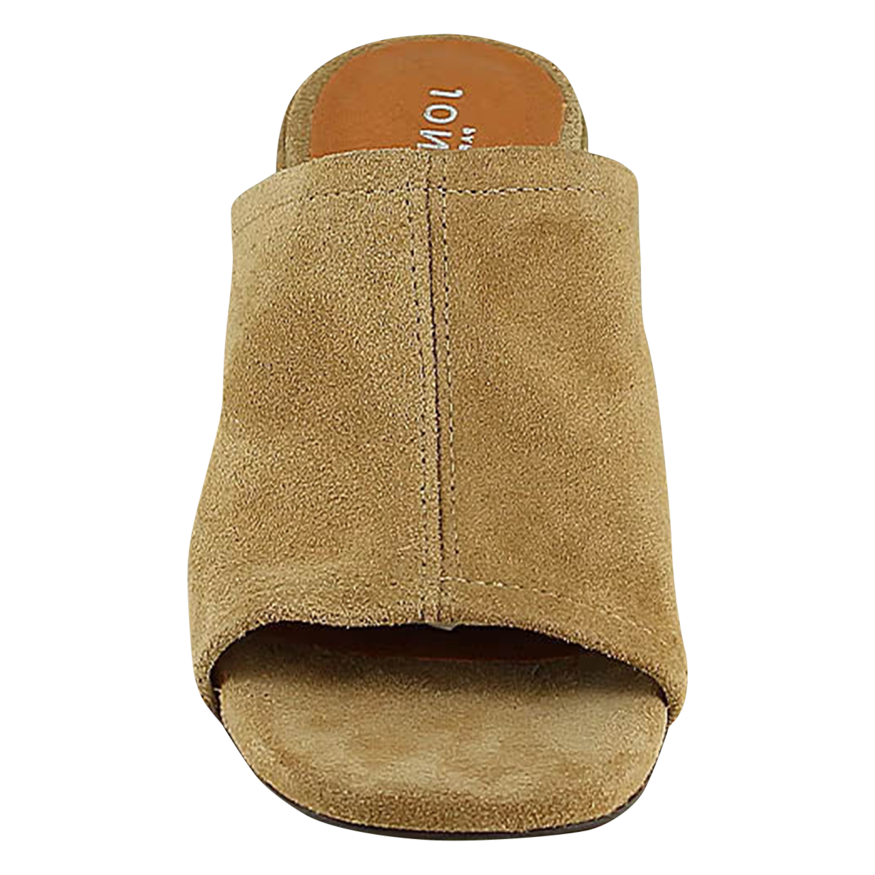 Sandales en cuir velours JONAK Marron