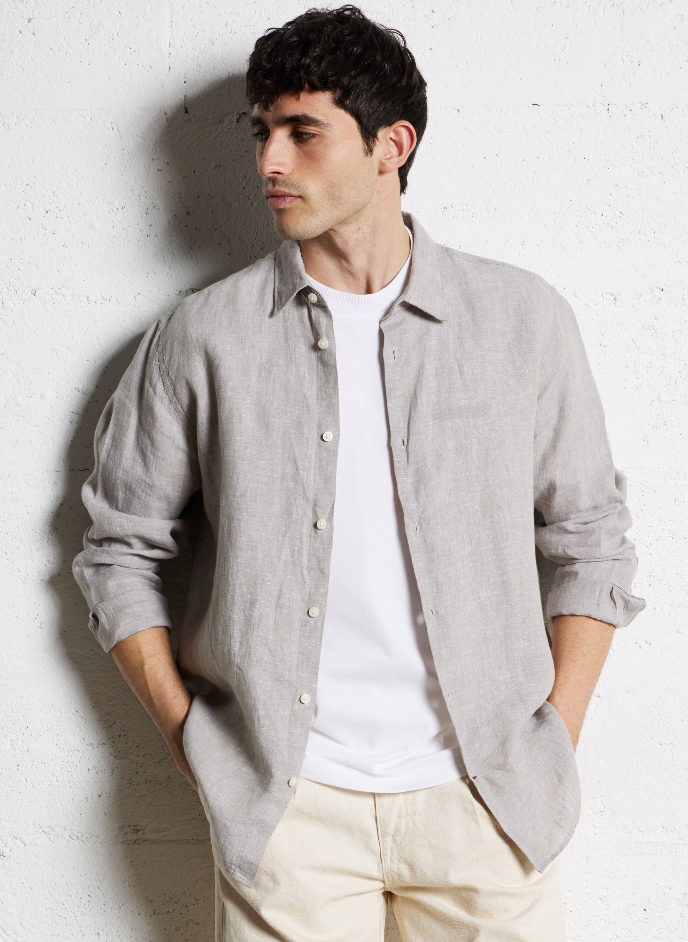 Classic linen shirt SELECTED