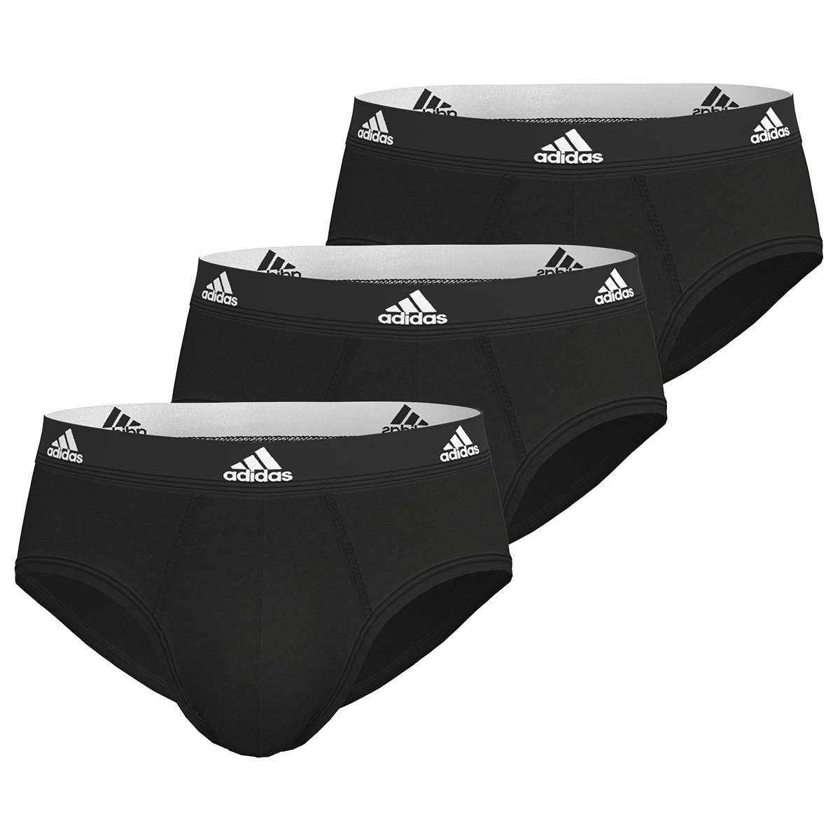 Active flex cotton boxer shorts, pack of 3 ADIDAS UNDERWEAR