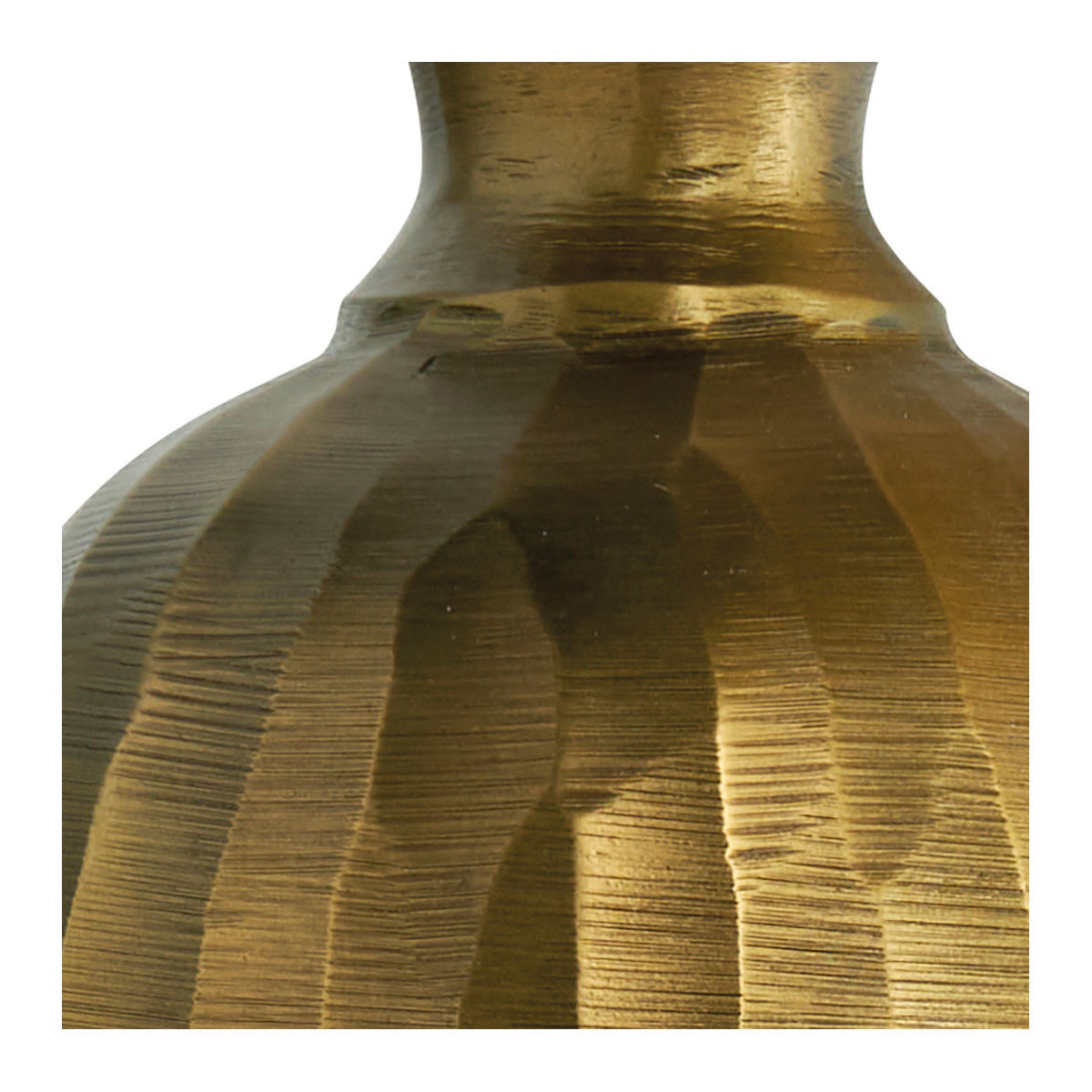 Bouteille décorative ombline Doré