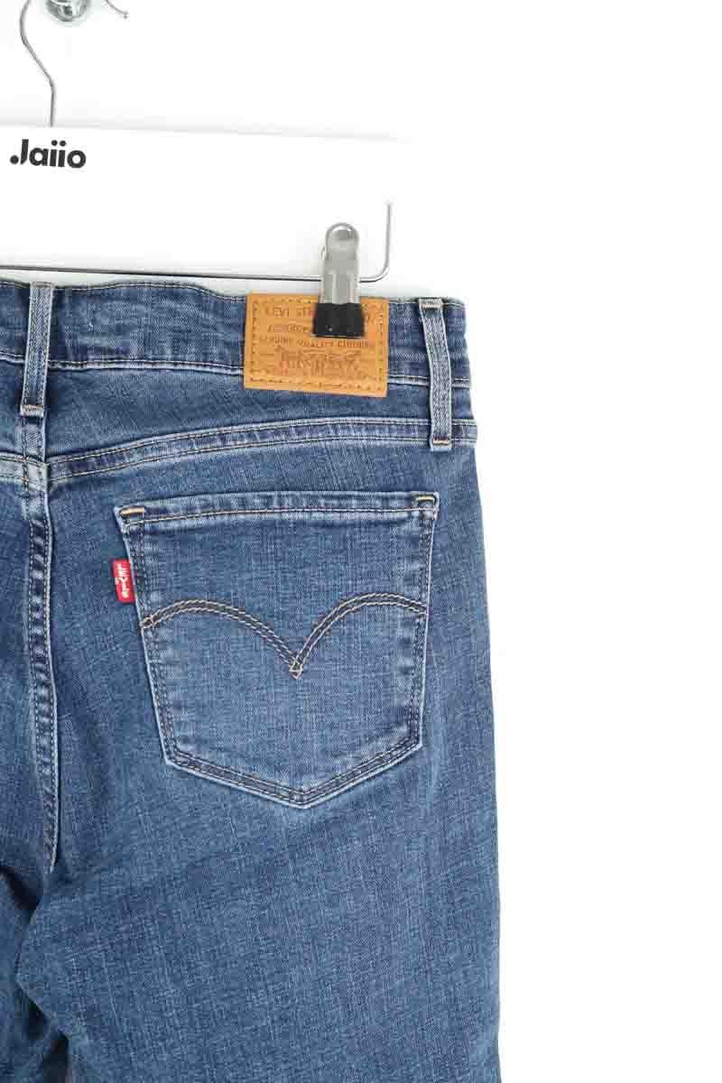 Cotton skinny jeans LEVI'S - Seconde main Blue