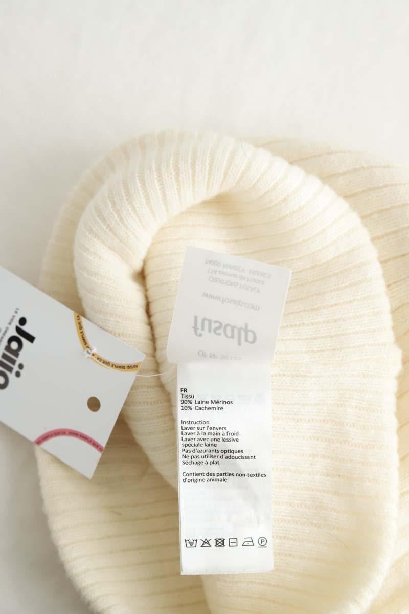 Low-cut loose-fit dress FUSALP - Seconde main White