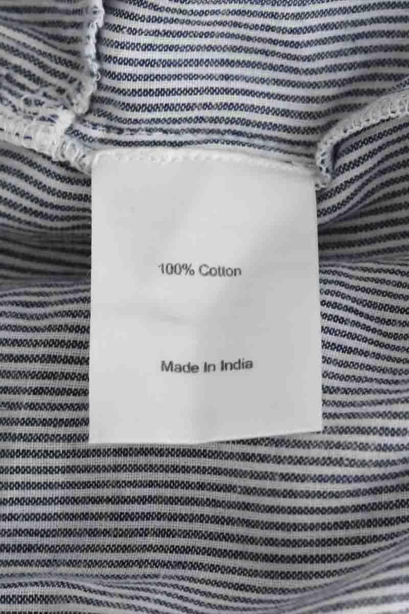 Cotton chinos VALENTINE GAUTHIER- SECONDE MAIN Blue