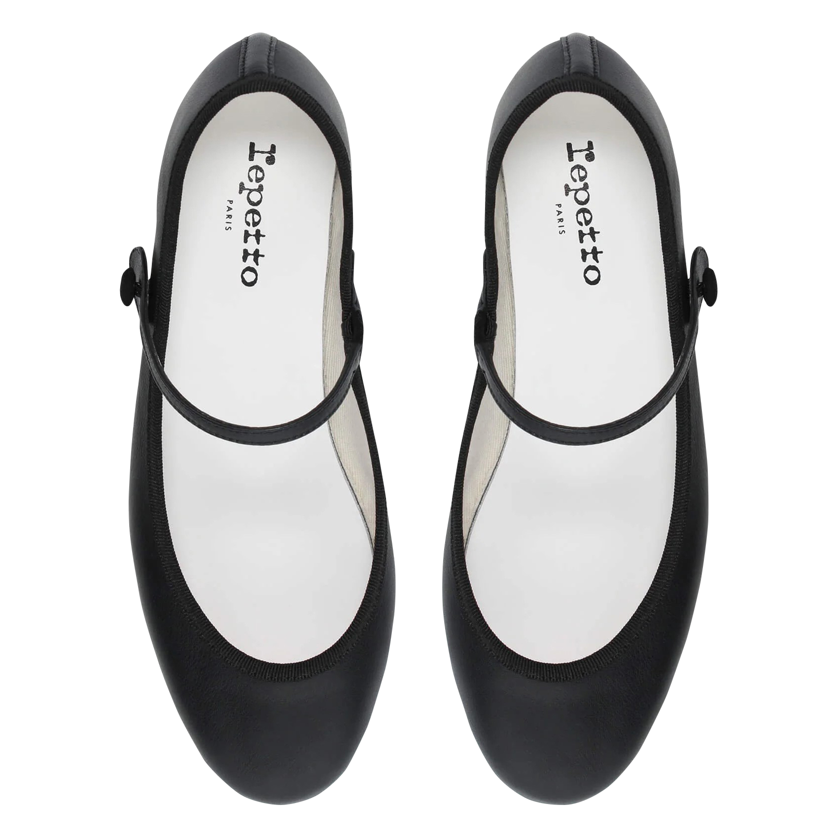 Leren Mary Jane-schoenen REPETTO Zwart