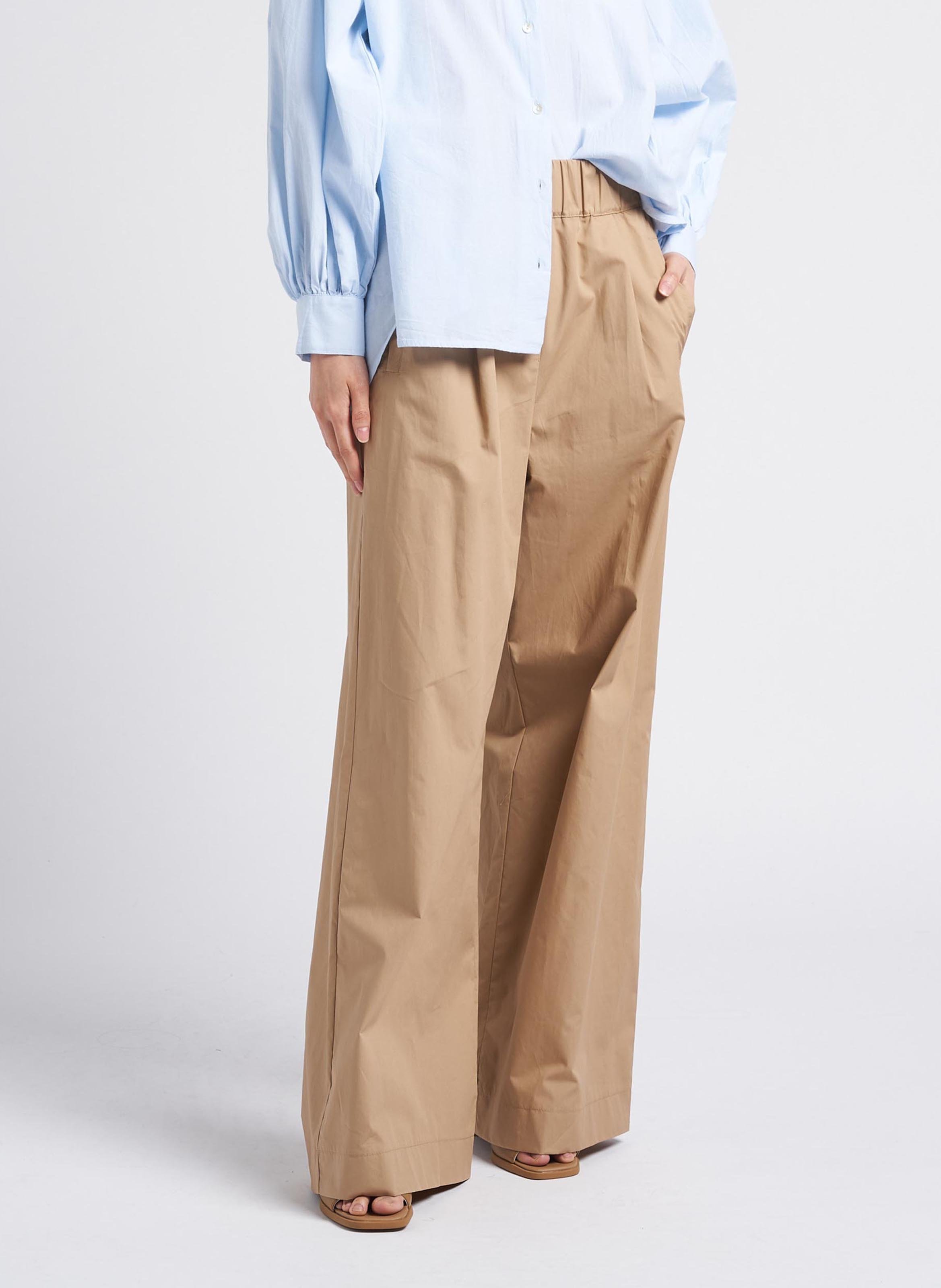 Baumwollhemd mit klassischem Kragen BY BAR Blau