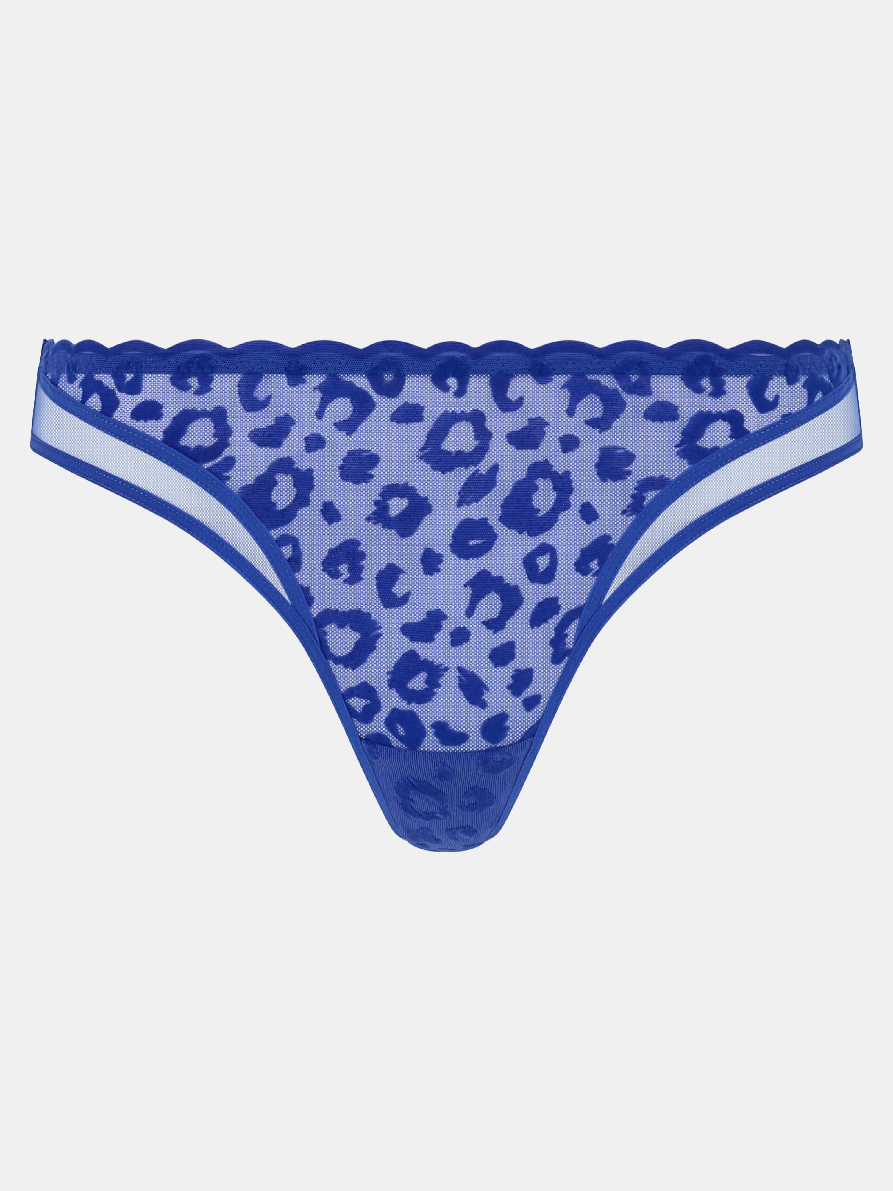 Dark Fold tanga CHANTELLE PULP Blue