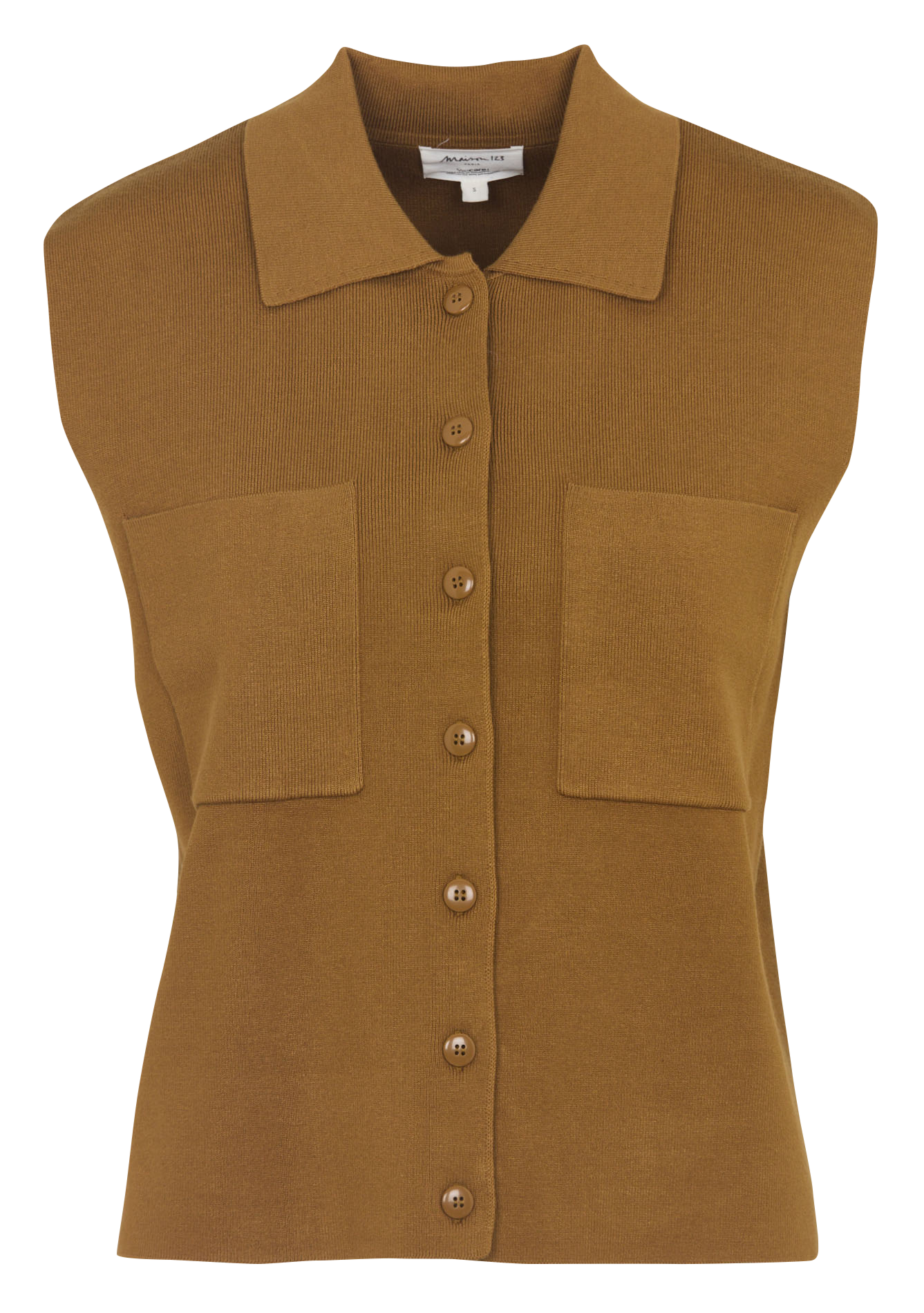 Gilet col classique  MAISON 123 Vert