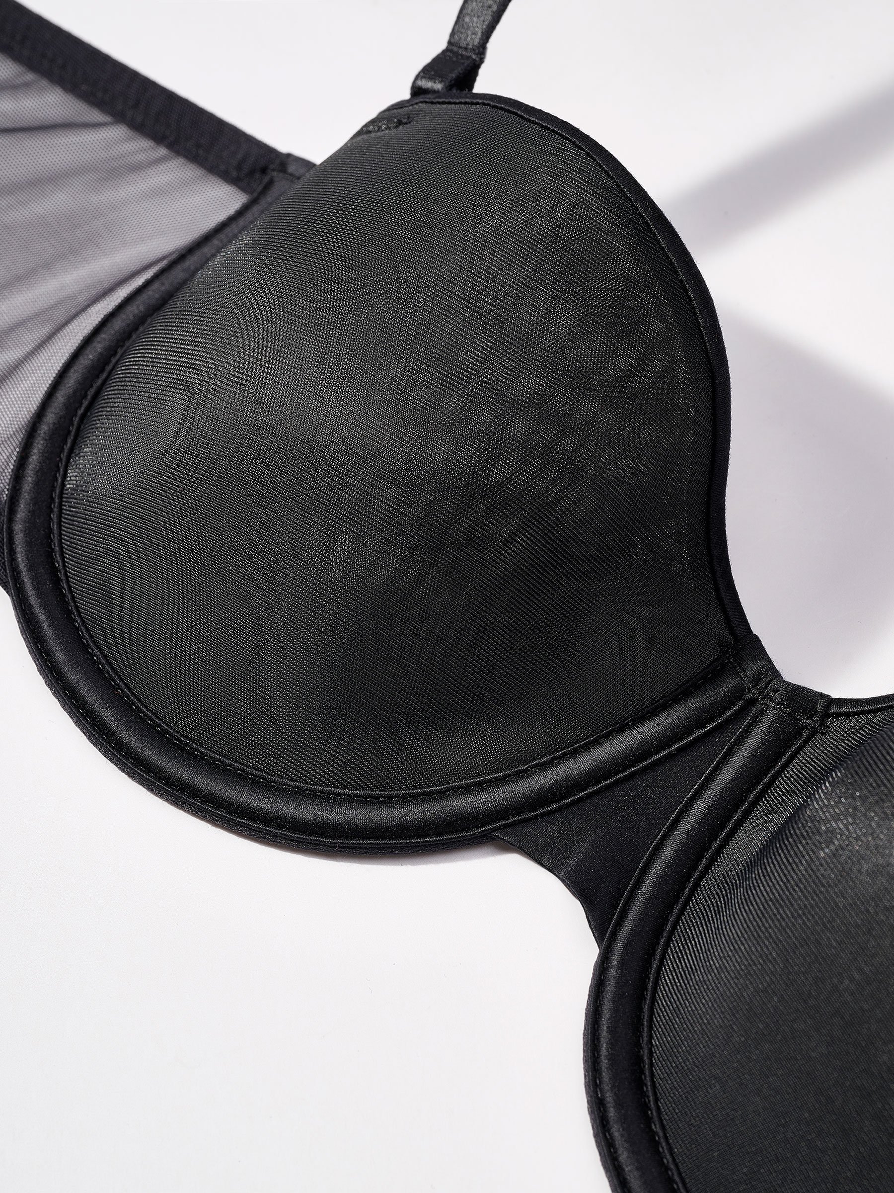 Soutien-gorge bandeau à armatures à coques PASSIONATA Noir