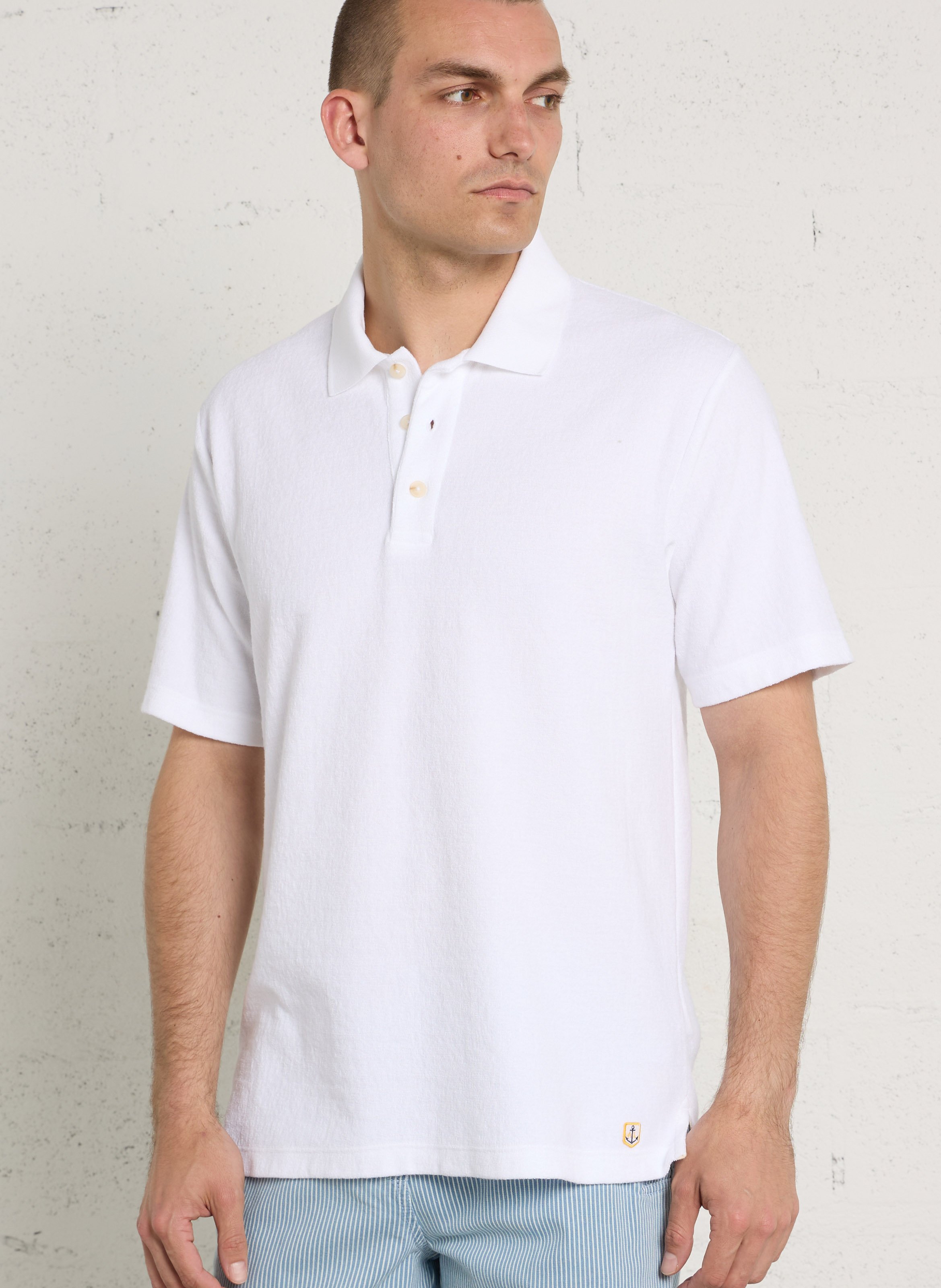 Oversized cotton polo shirt ARMOR LUX