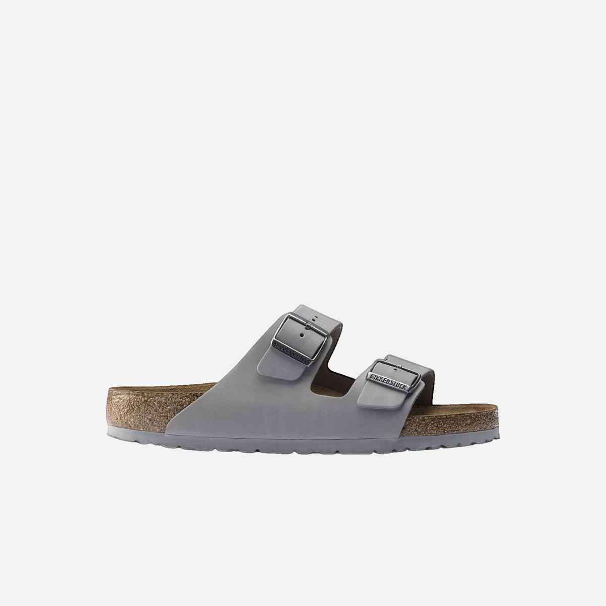 Arizona flat sandals BIRKENSTOCK Grey