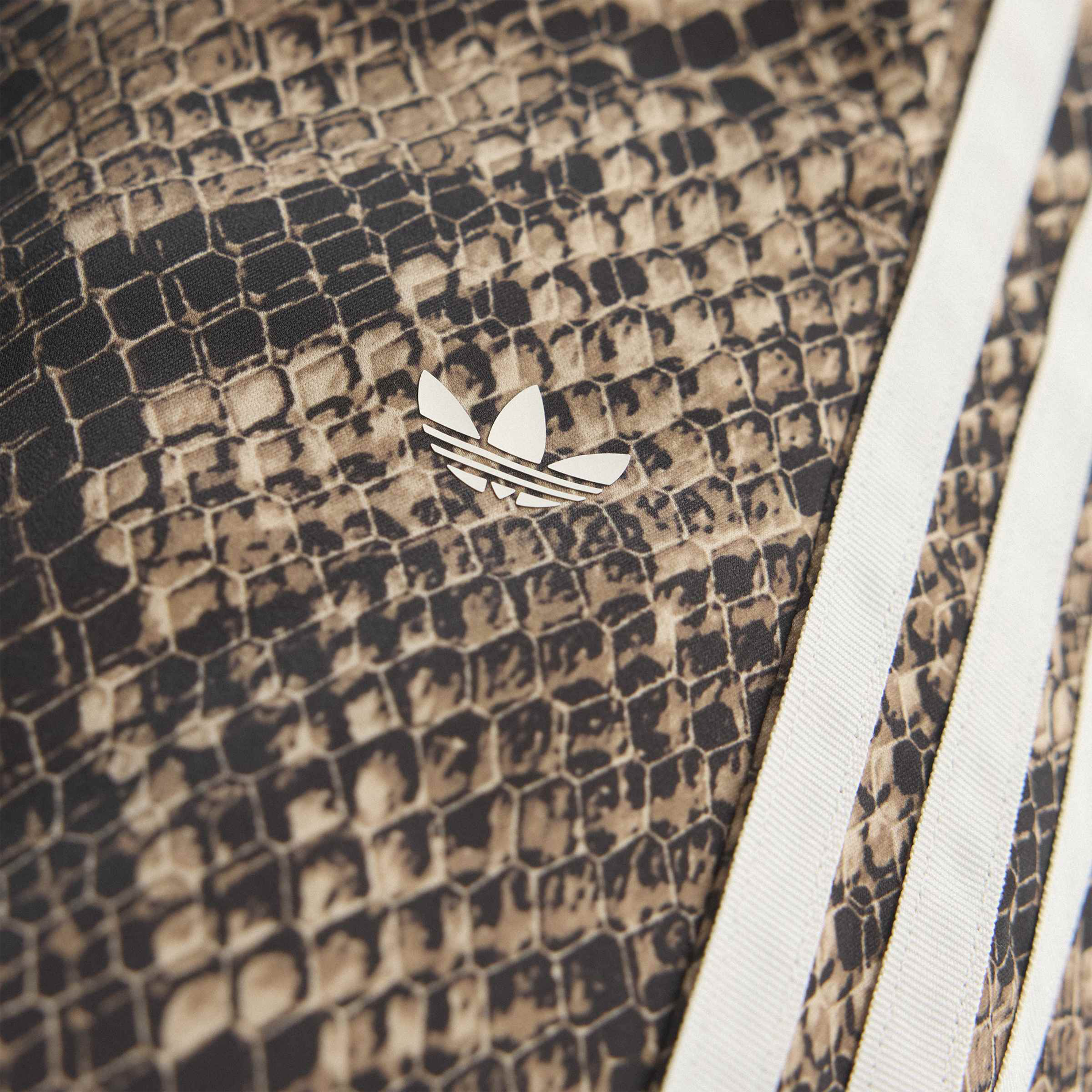 Joggingbroek met dierenprint ADIDAS Wit