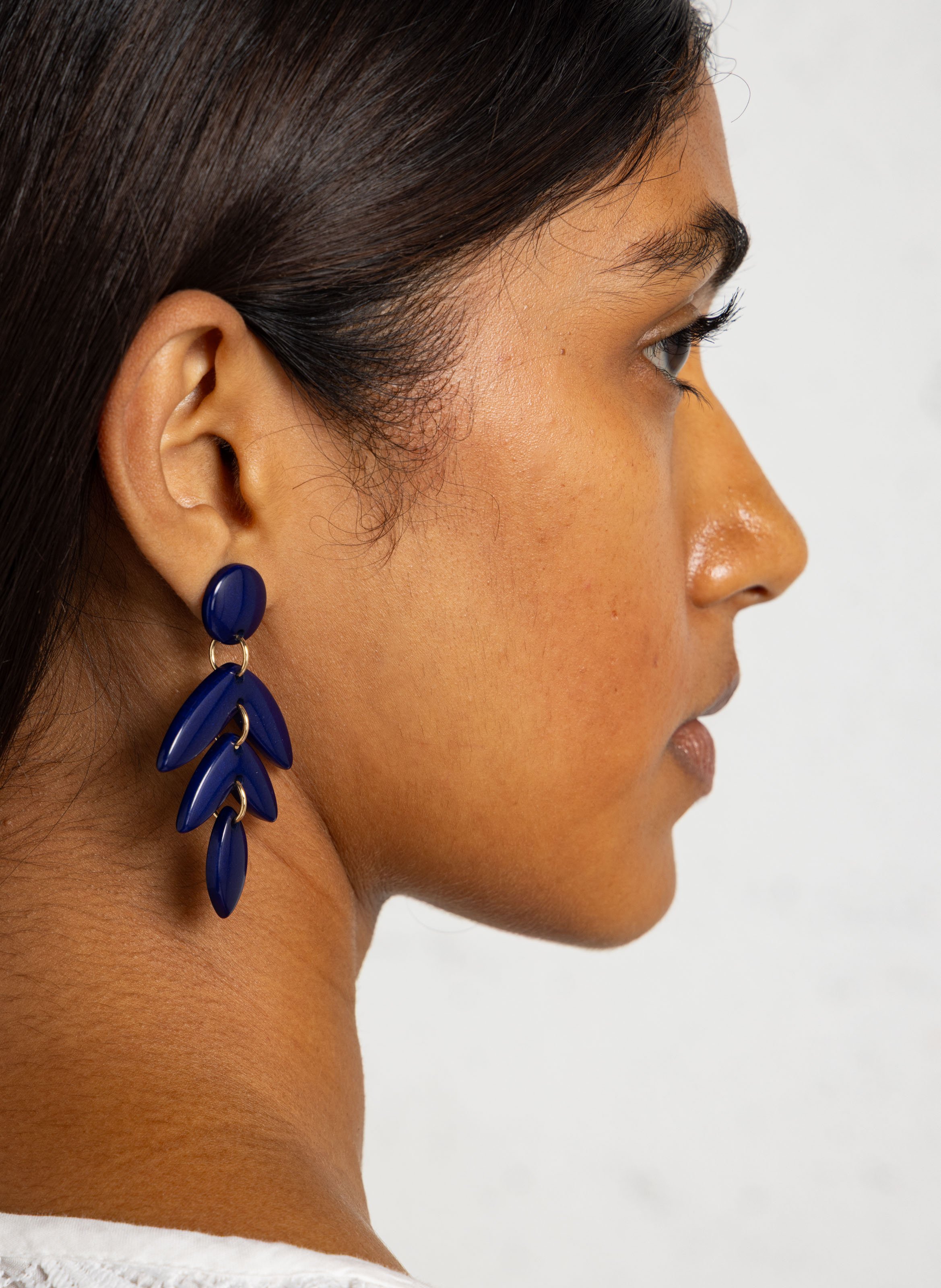 Boucles d'oreilles FEEKA Bleu