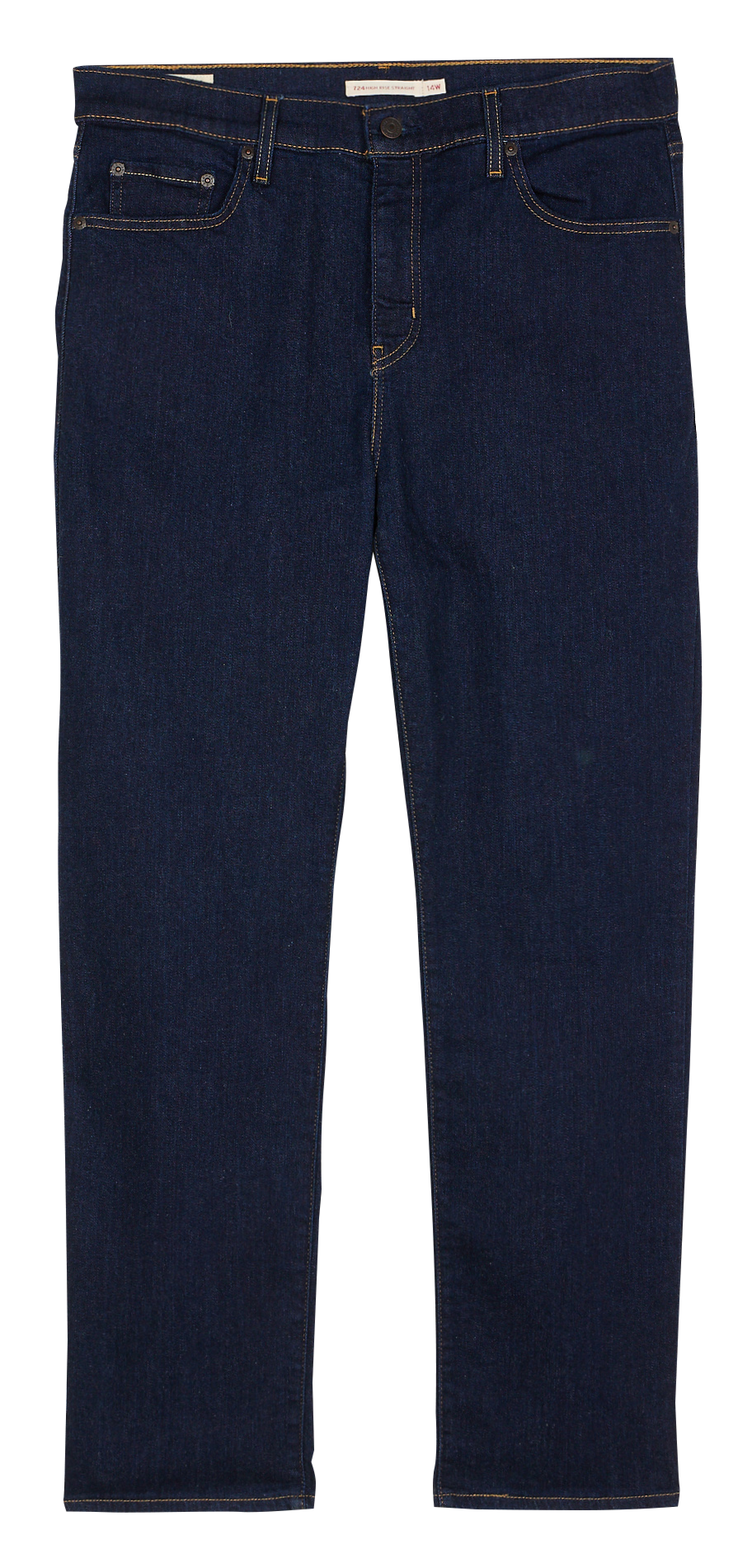 Jean droit en coton stretch LEVI'S Noir