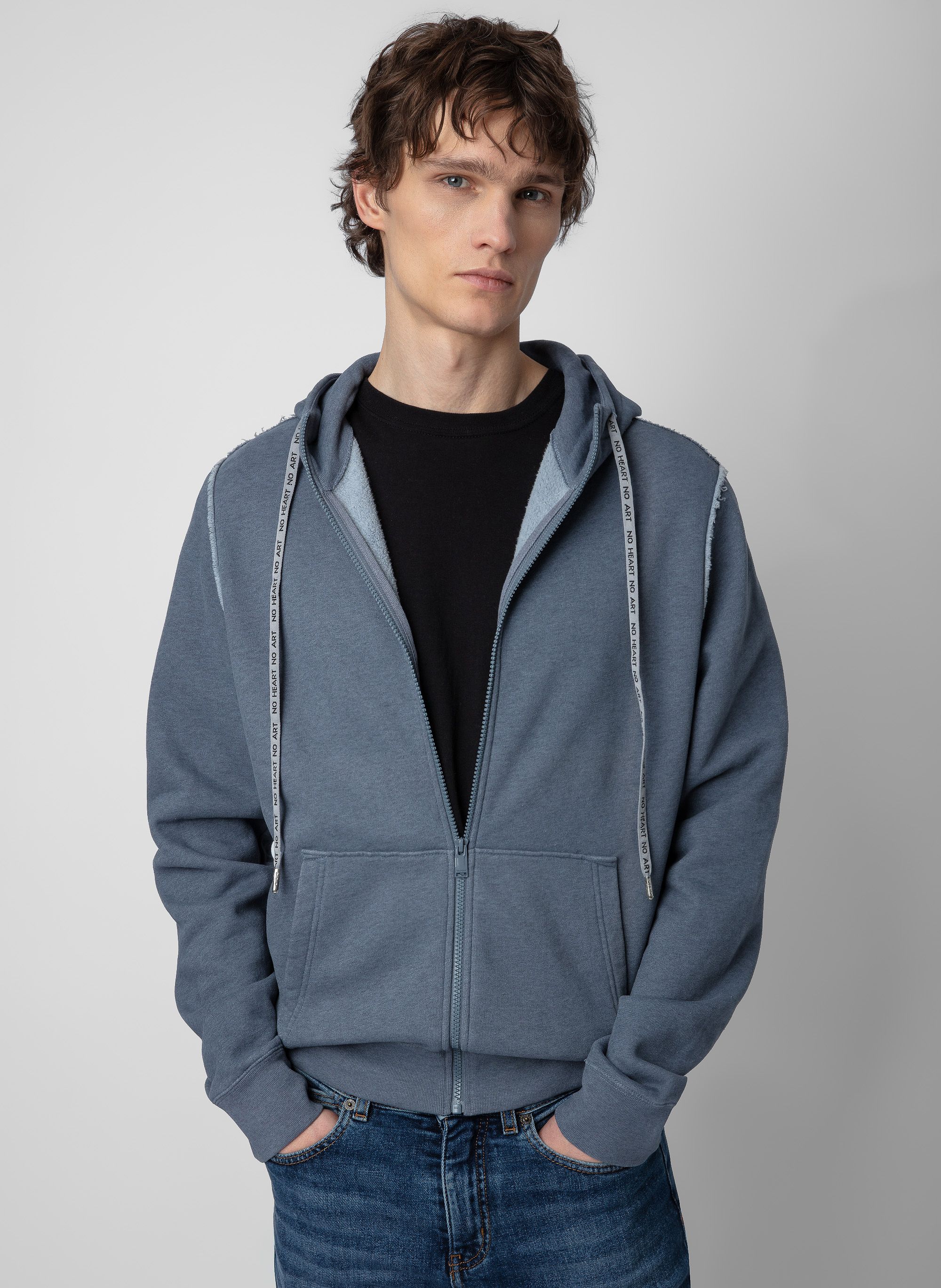 Pull avec fermeture online eclair homme