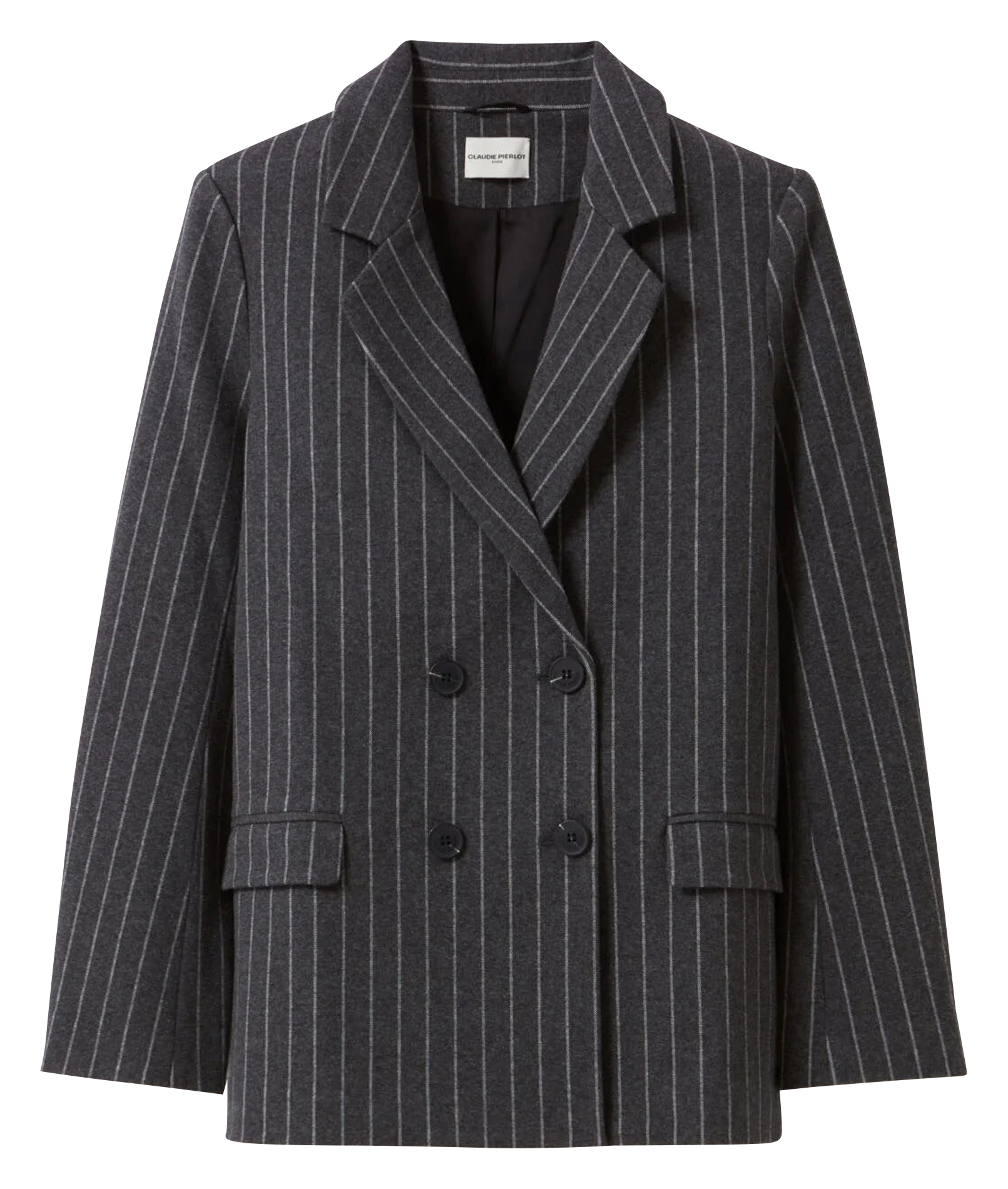 Rechte blazer | katoenblend CLAUDIE PIERLOT Veelkleurig