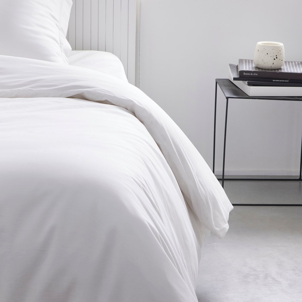 Cotton duvet cover TODAY LINGE DE MAISON White