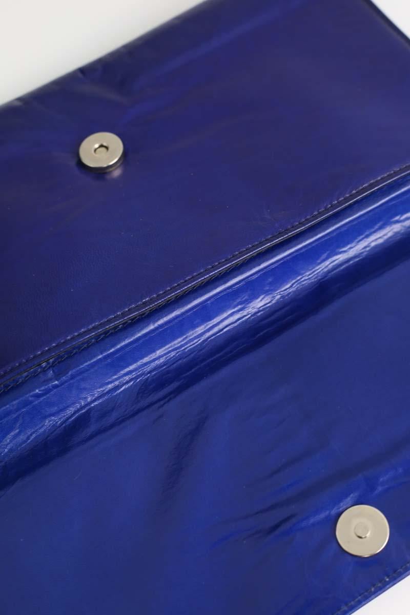 Leather bag CAREL PARIS - Seconde Main Blue