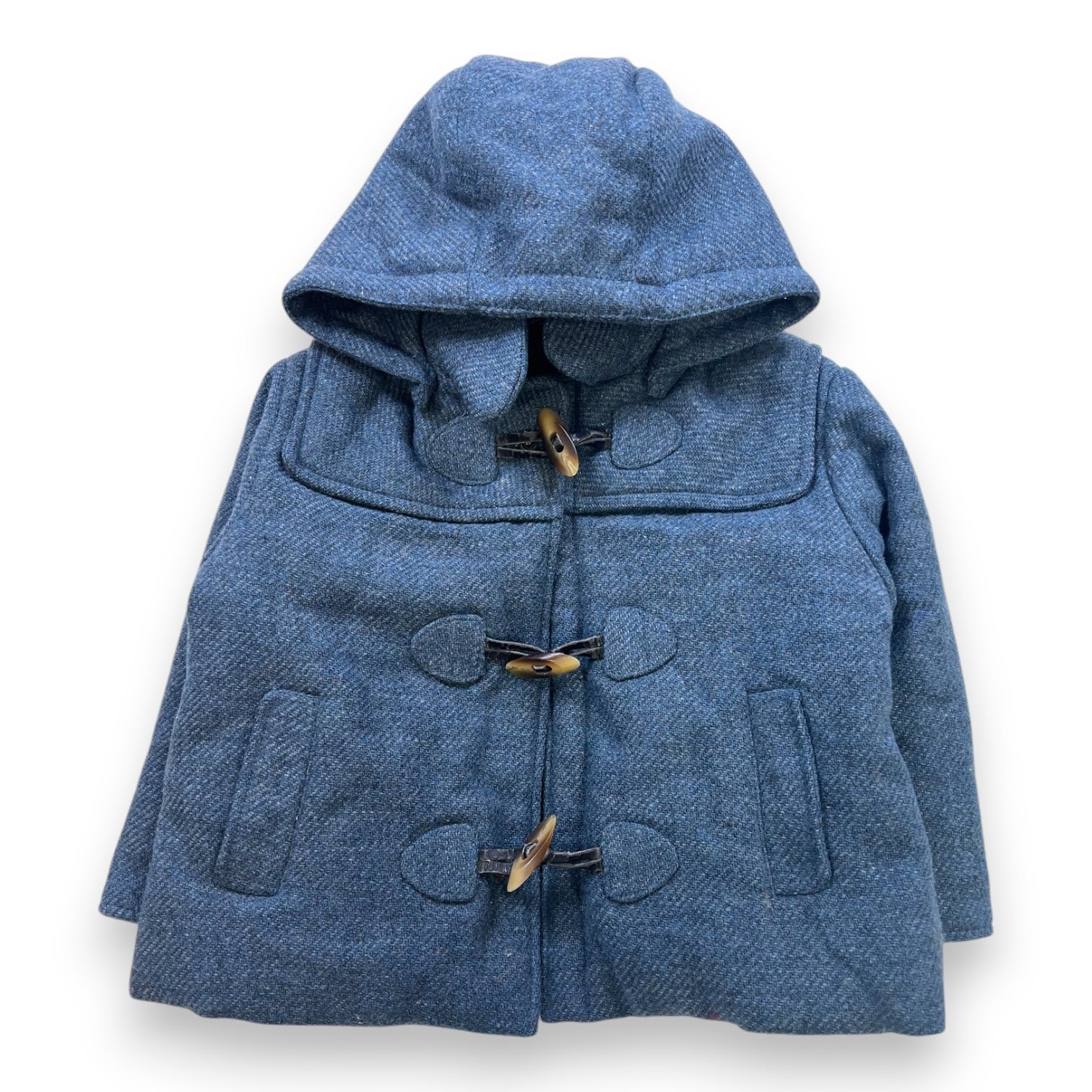 Blue baby coat - 12 months LA CHATELAINE - Seconde main Blue