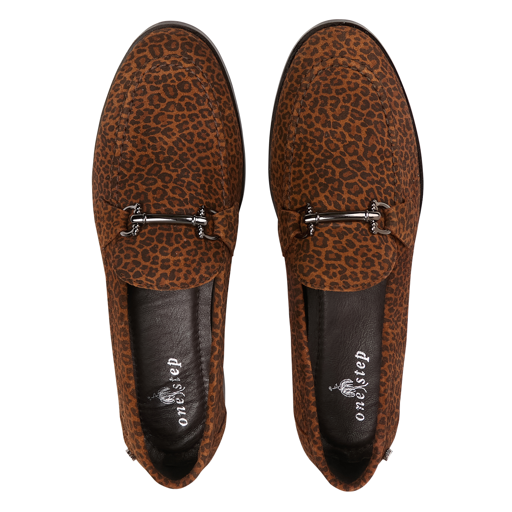 Mocassins en cuir  ONE STEP Marron