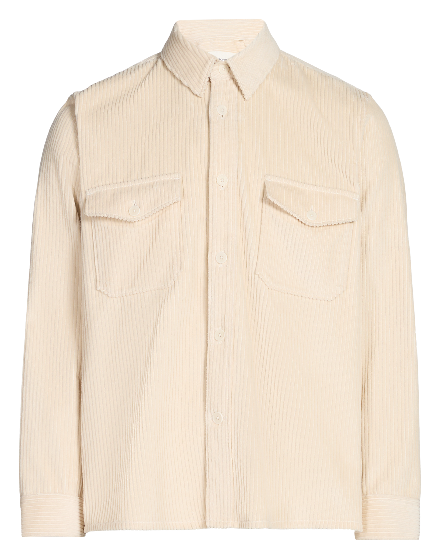 Surchemise droite col classique en velours côtelé SAISON 1865