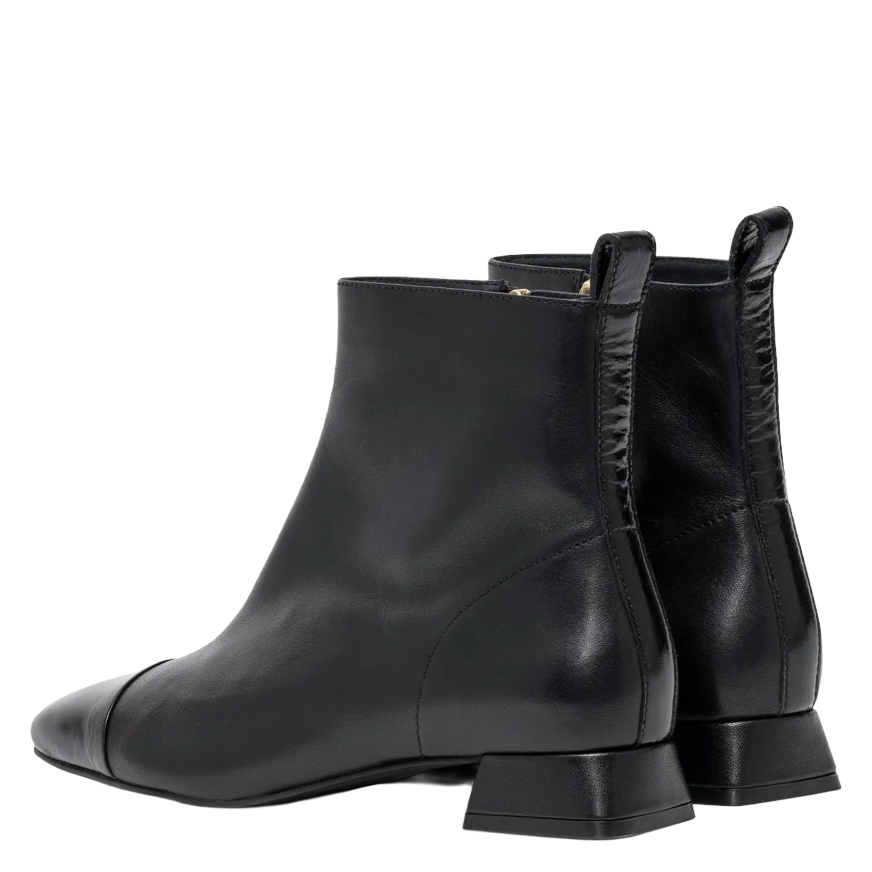 Bottines à talons en cuir  BOCAGE Noir