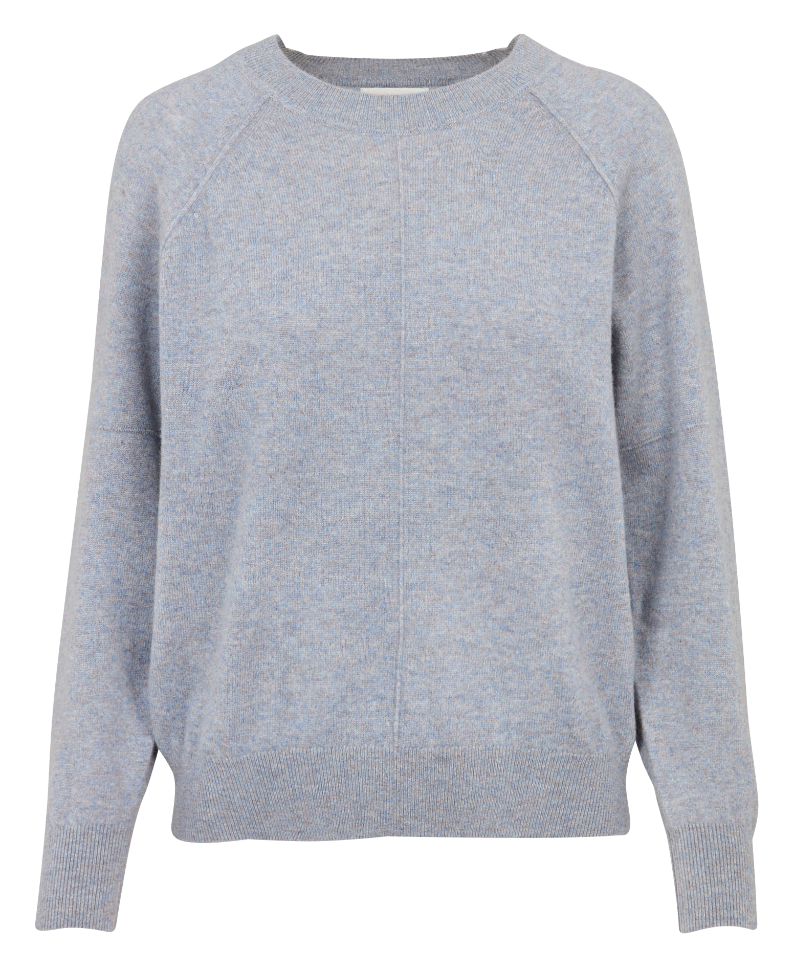 Pull col rond en cachemire MAISON 123 Bleu
