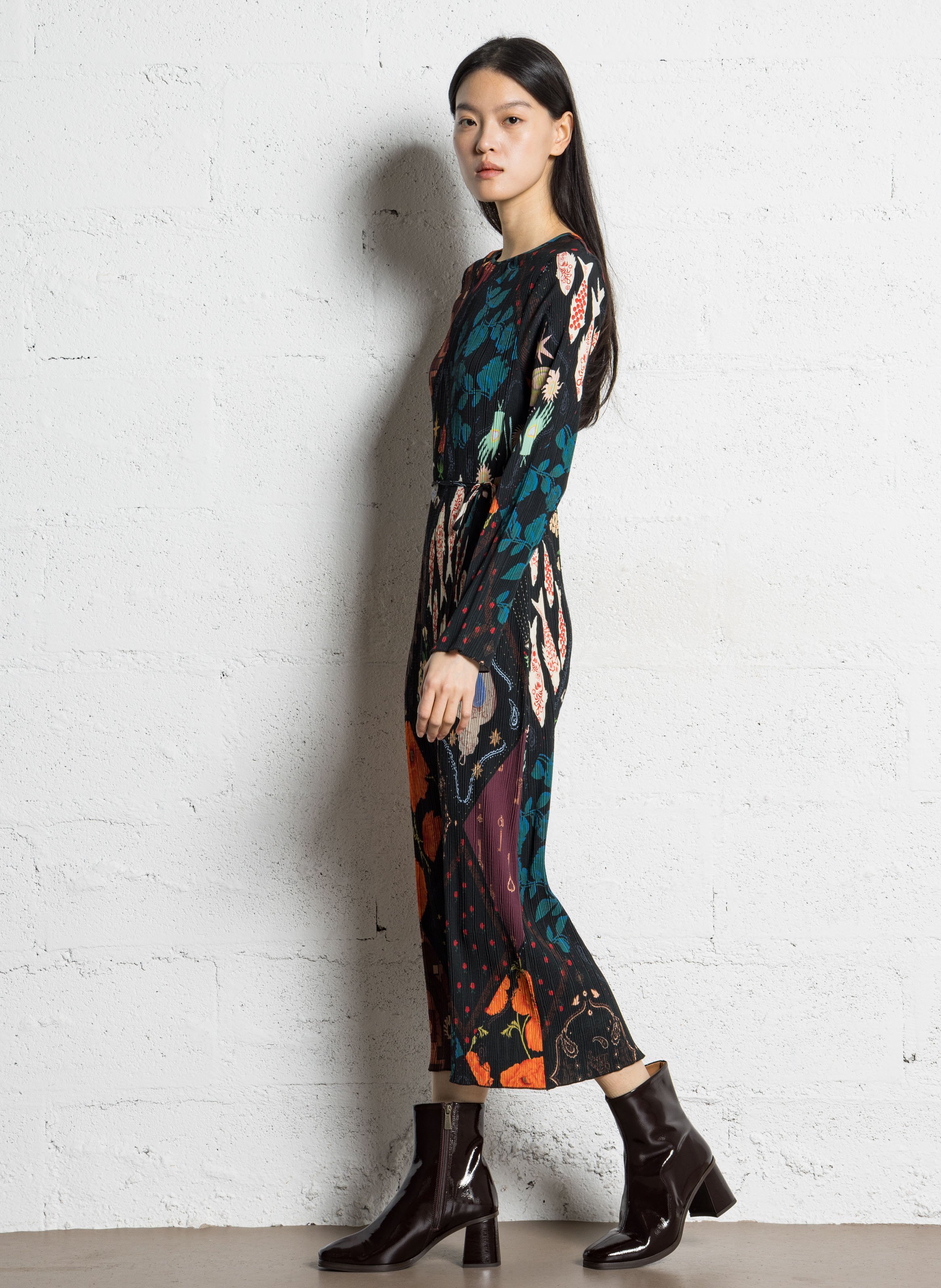 Bottines en cuir vernis BOBBIES Rouge