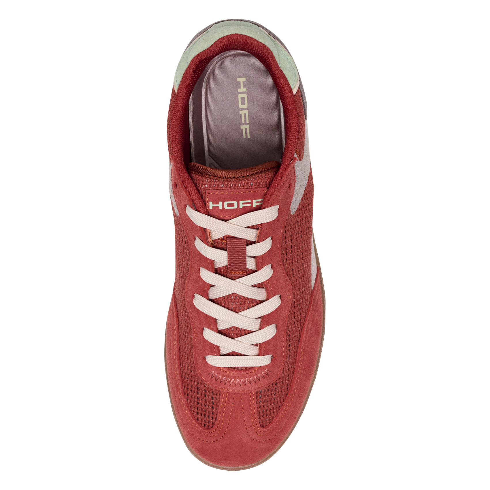 Flache Sneaker zum Schnüren HOFF Rot