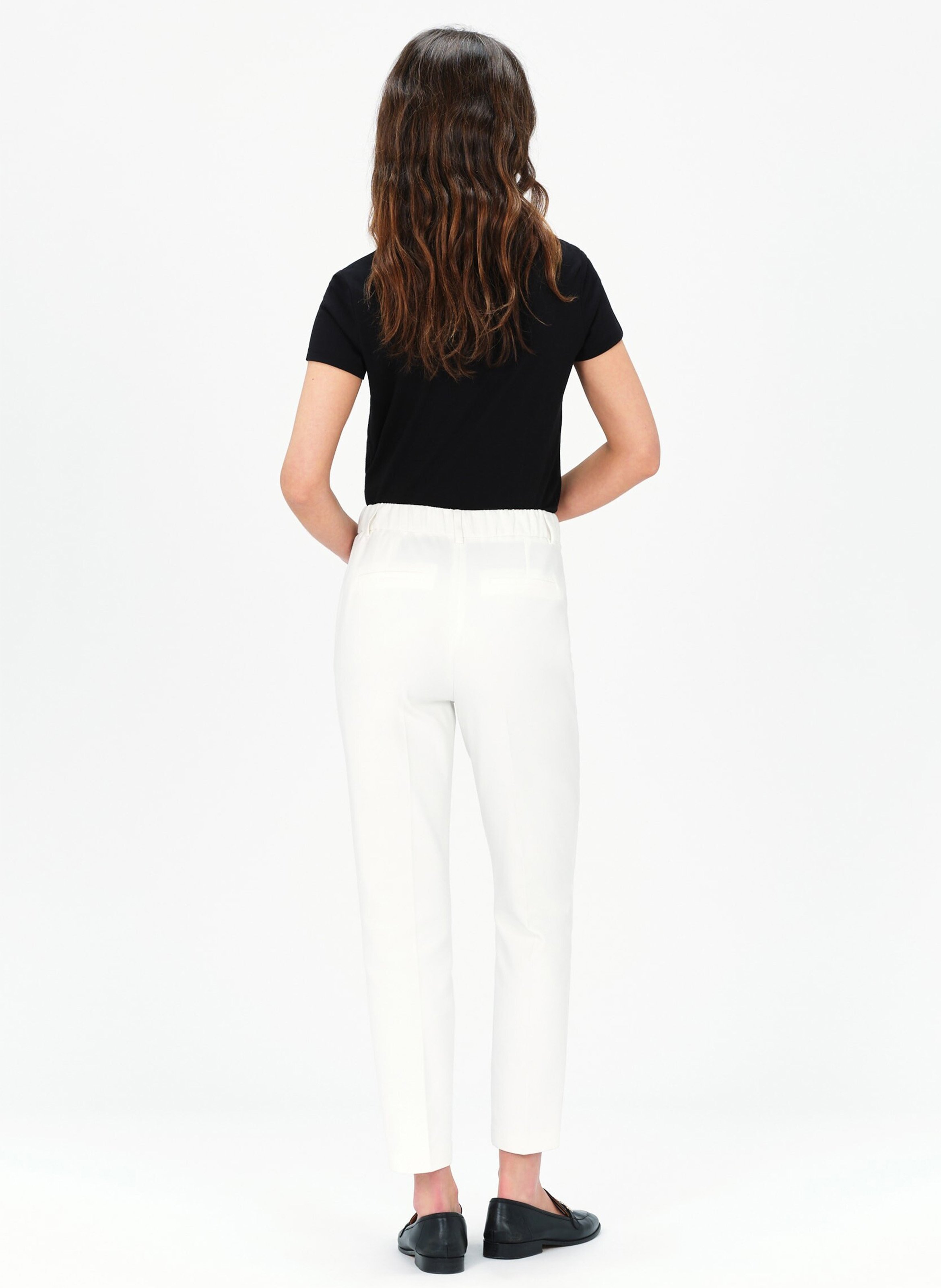 Pantalon droit CAROLL Beige