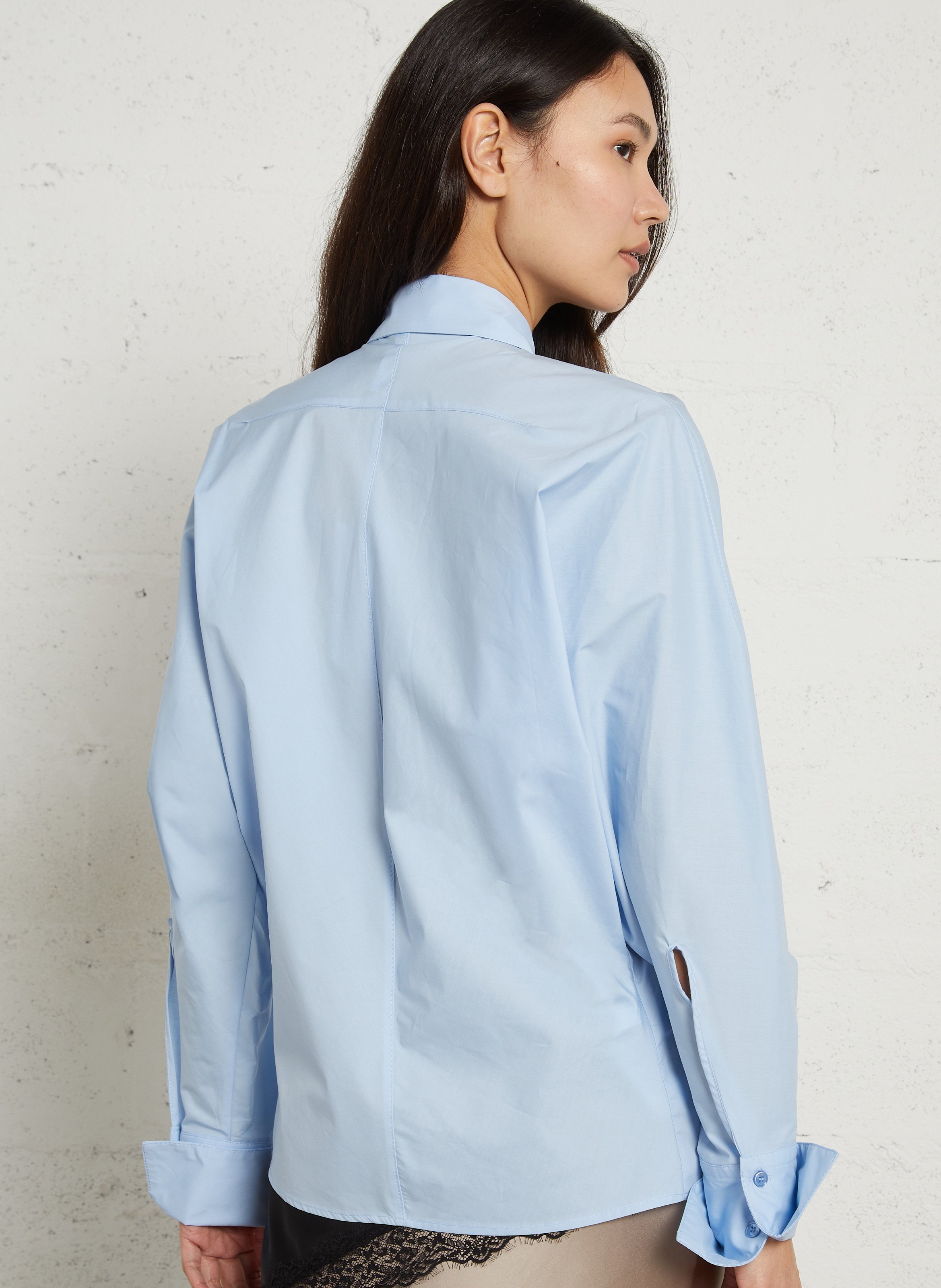 Chemise manches longues chauve-souris IMPERIAL Bleu