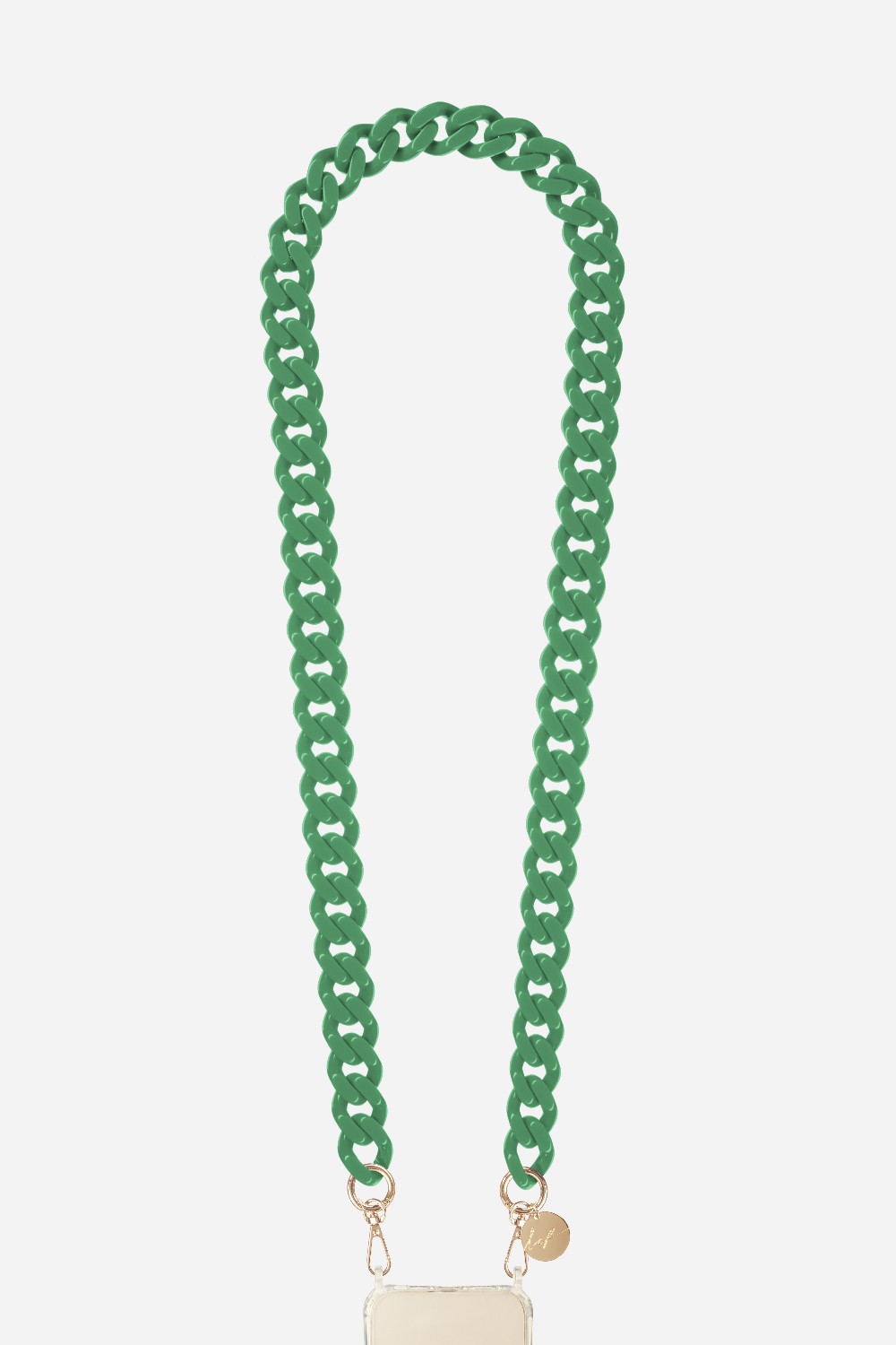 Resin phone chain LA COQUE FRANCAISE Green