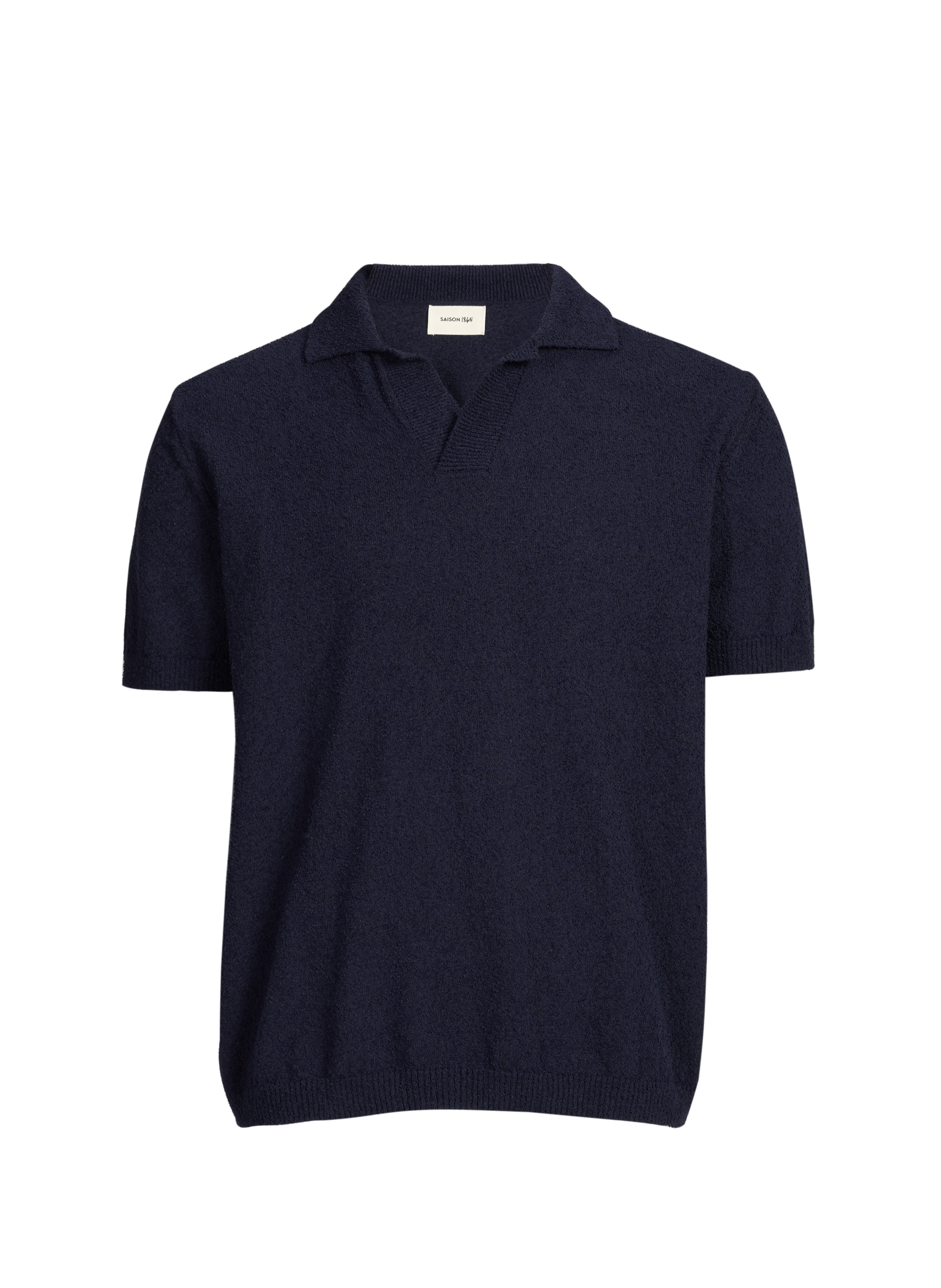 Polo droit en coton mélangé SAISON 1865