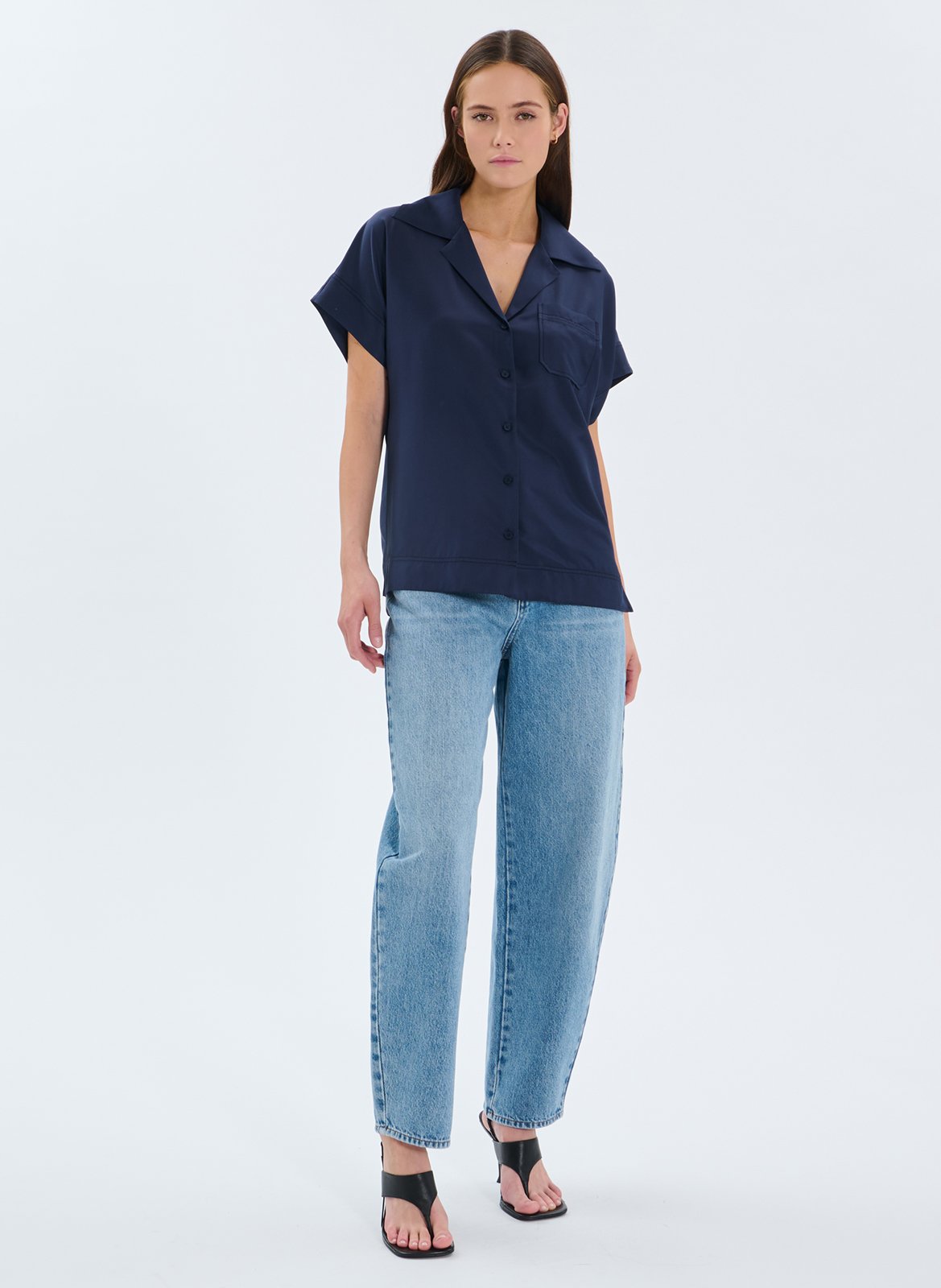 Chemise col classique ZAPA Blue