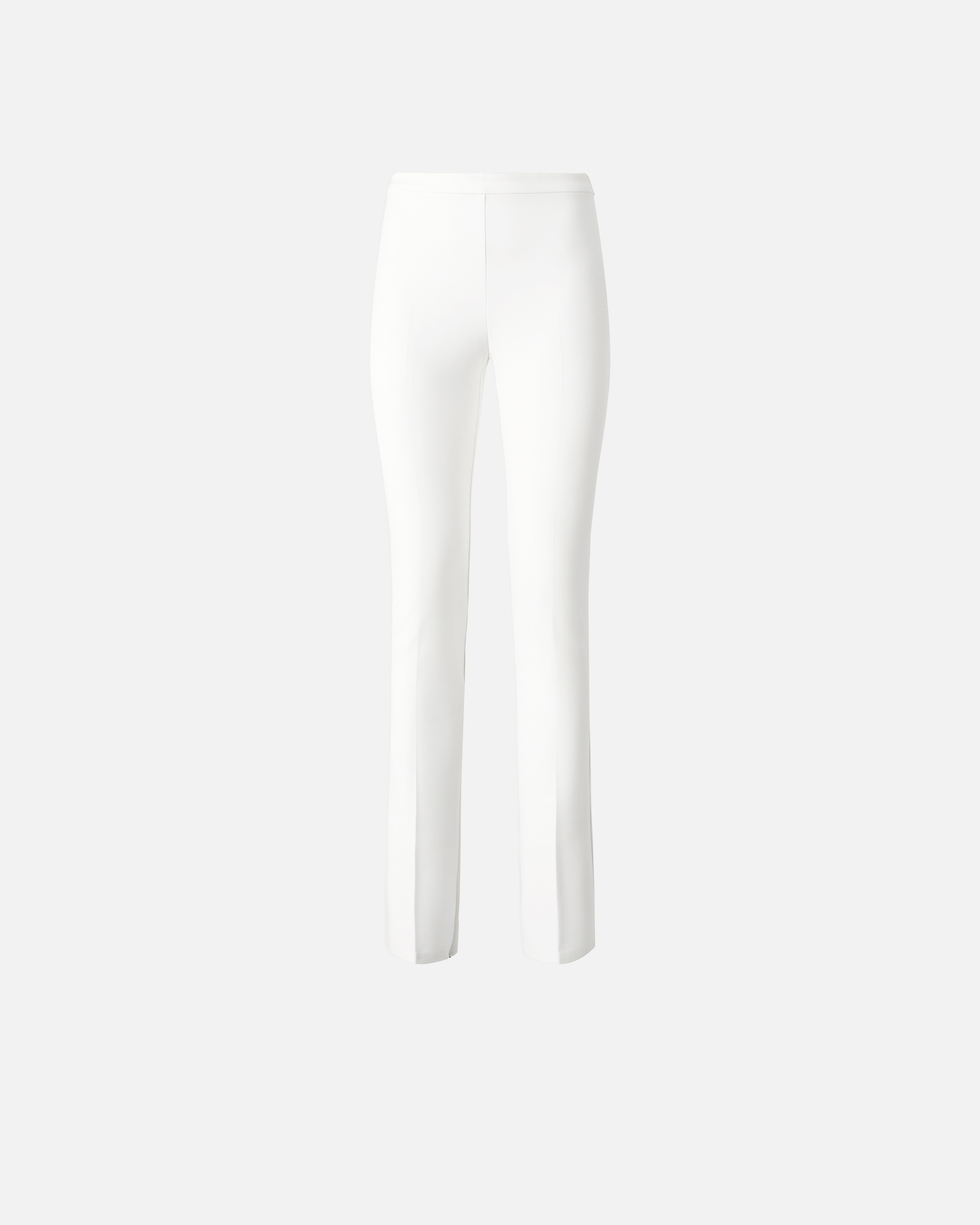 Pantalon élégant en tissu diagonal PINKO Blanc
