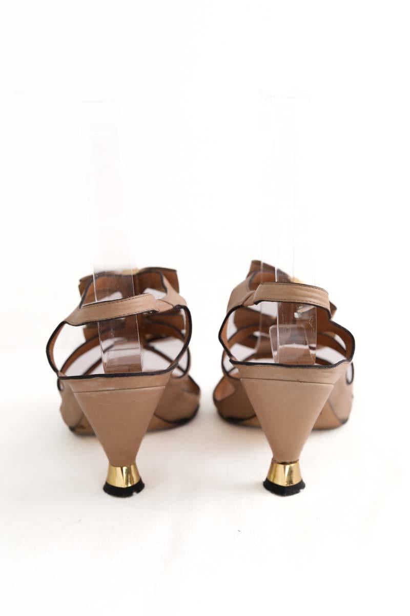 Talons MARC JACOBS - Seconde Main Beige