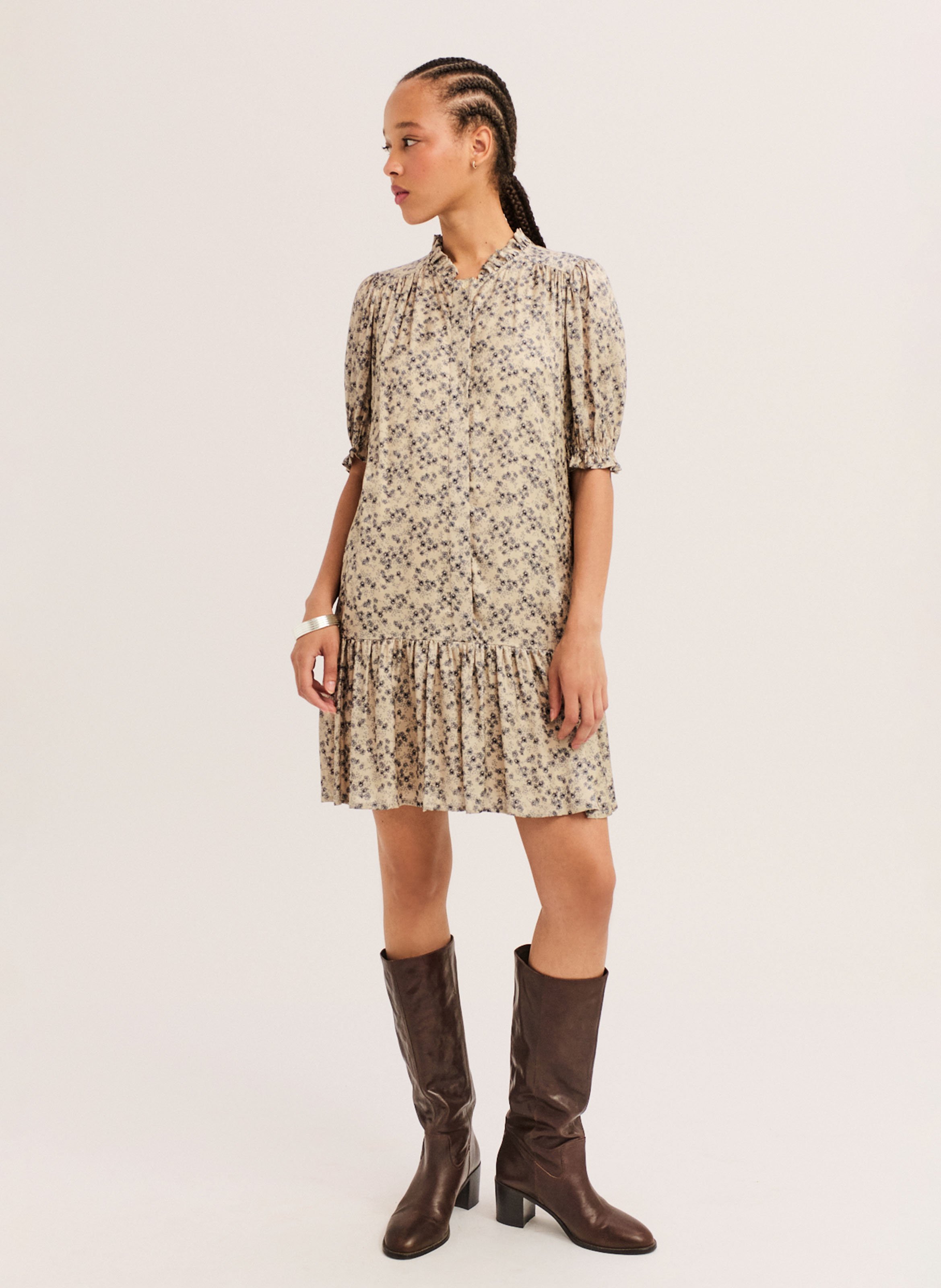 Kurzkleid PABLO Beige