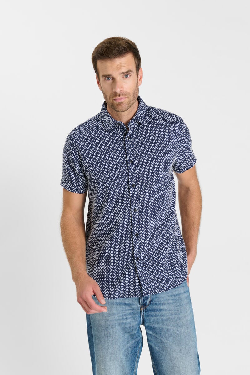 Buttoned shirt LE TEMPS DES CERISES Blue