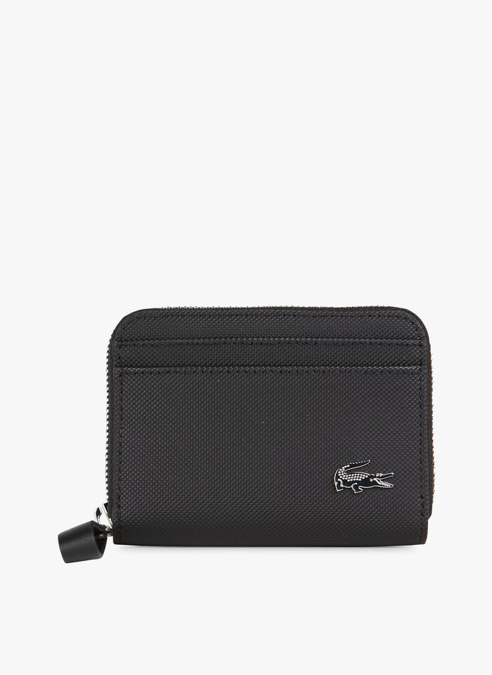 Porte monnaie Zipp Daily Lifestyle Noir Lacoste Femme Place