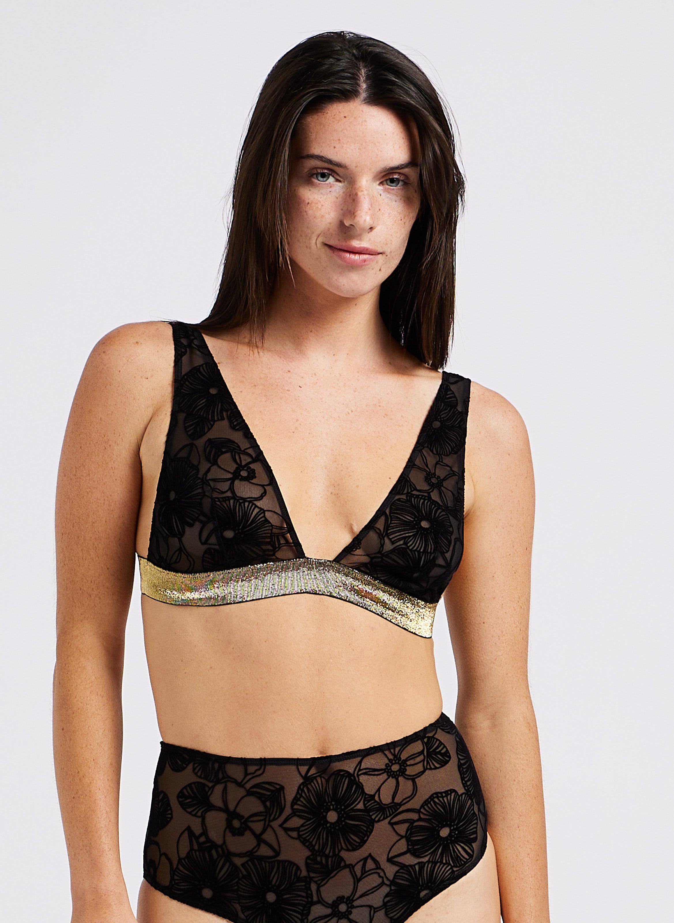 Beha zonder beugel CHICHI CASTELNANGO Zwart