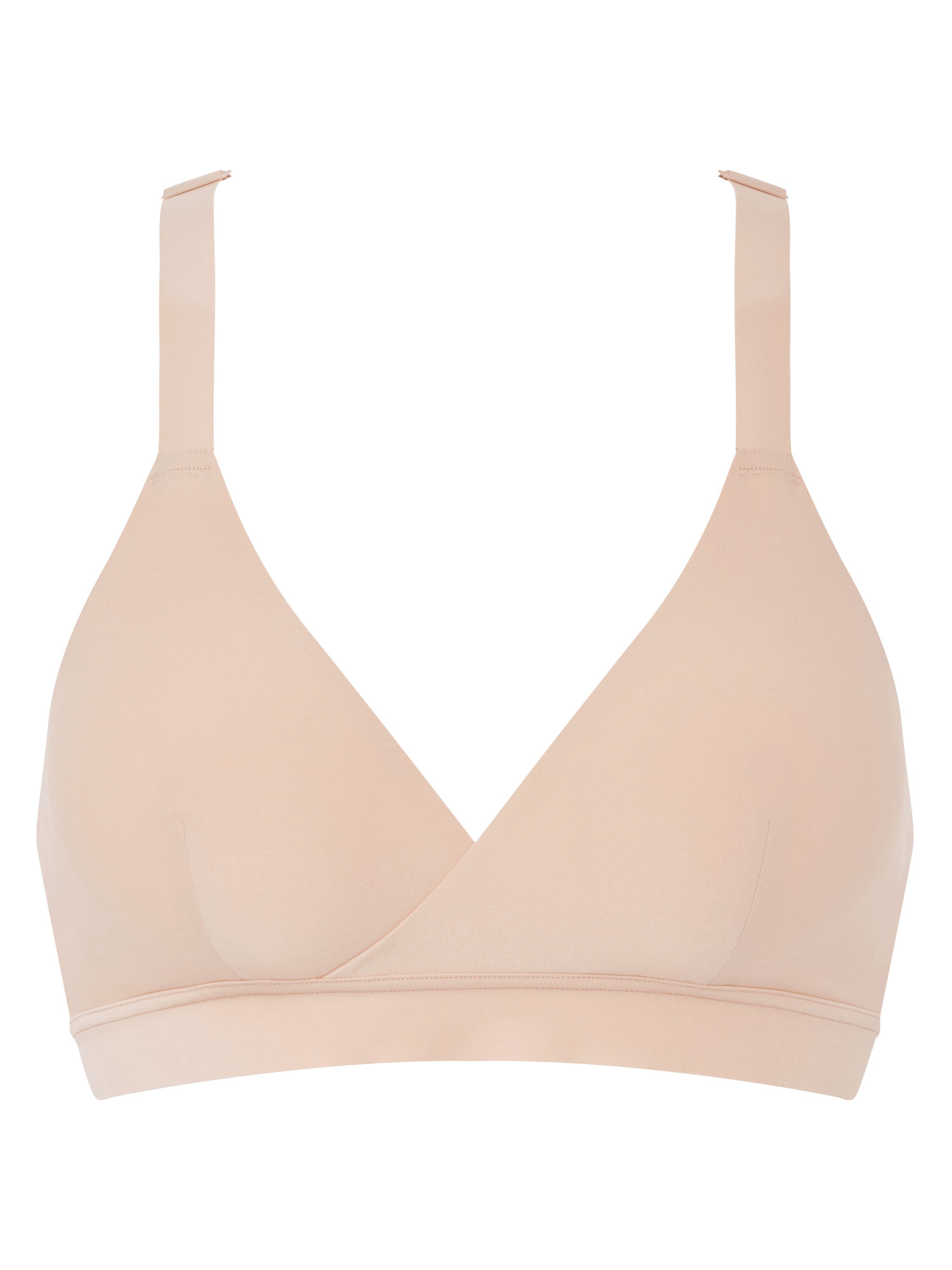 Non-wired maternity and nursing bra CHANTELLE Beige