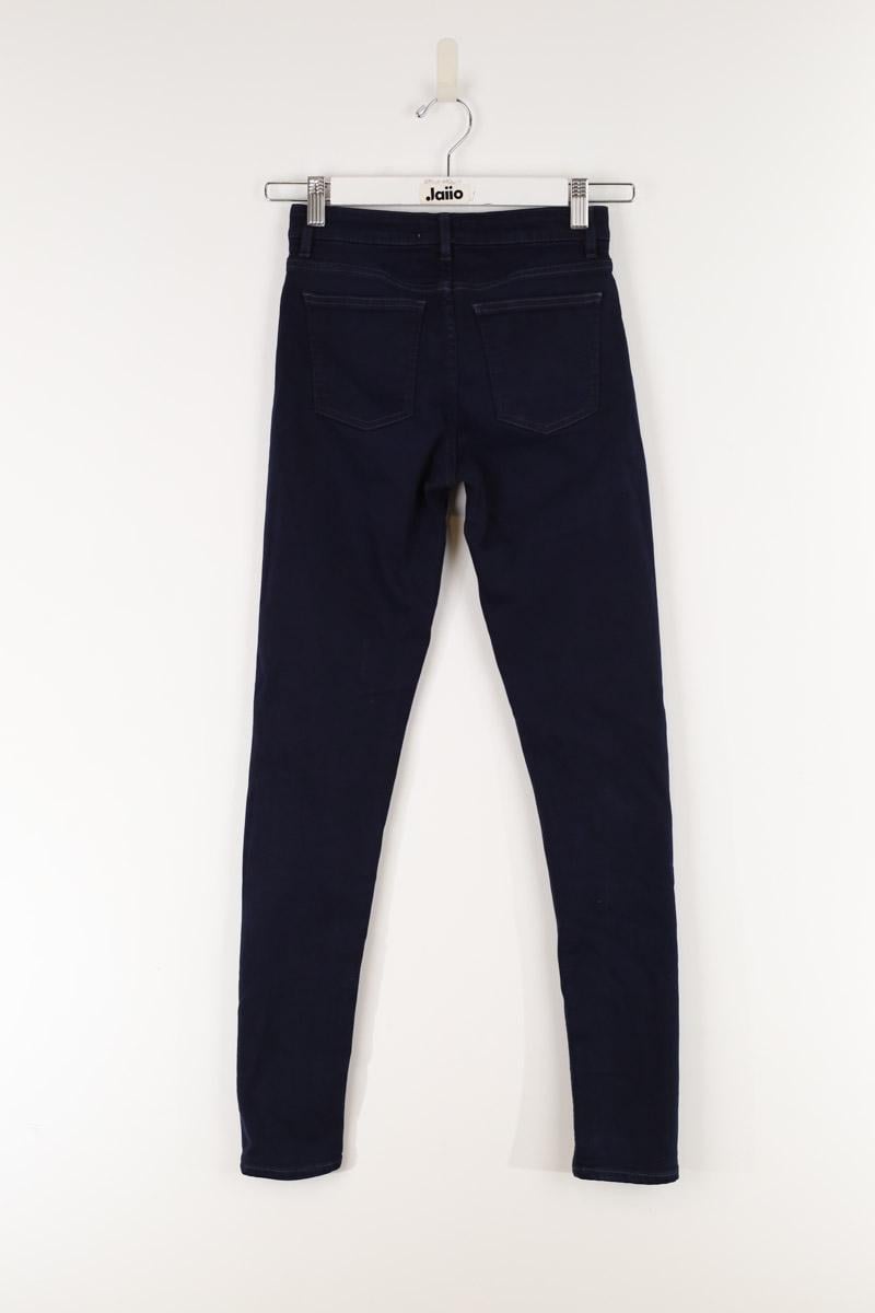 Cotton skinny jeans ACNE STUDIOS - Seconde Main Blue