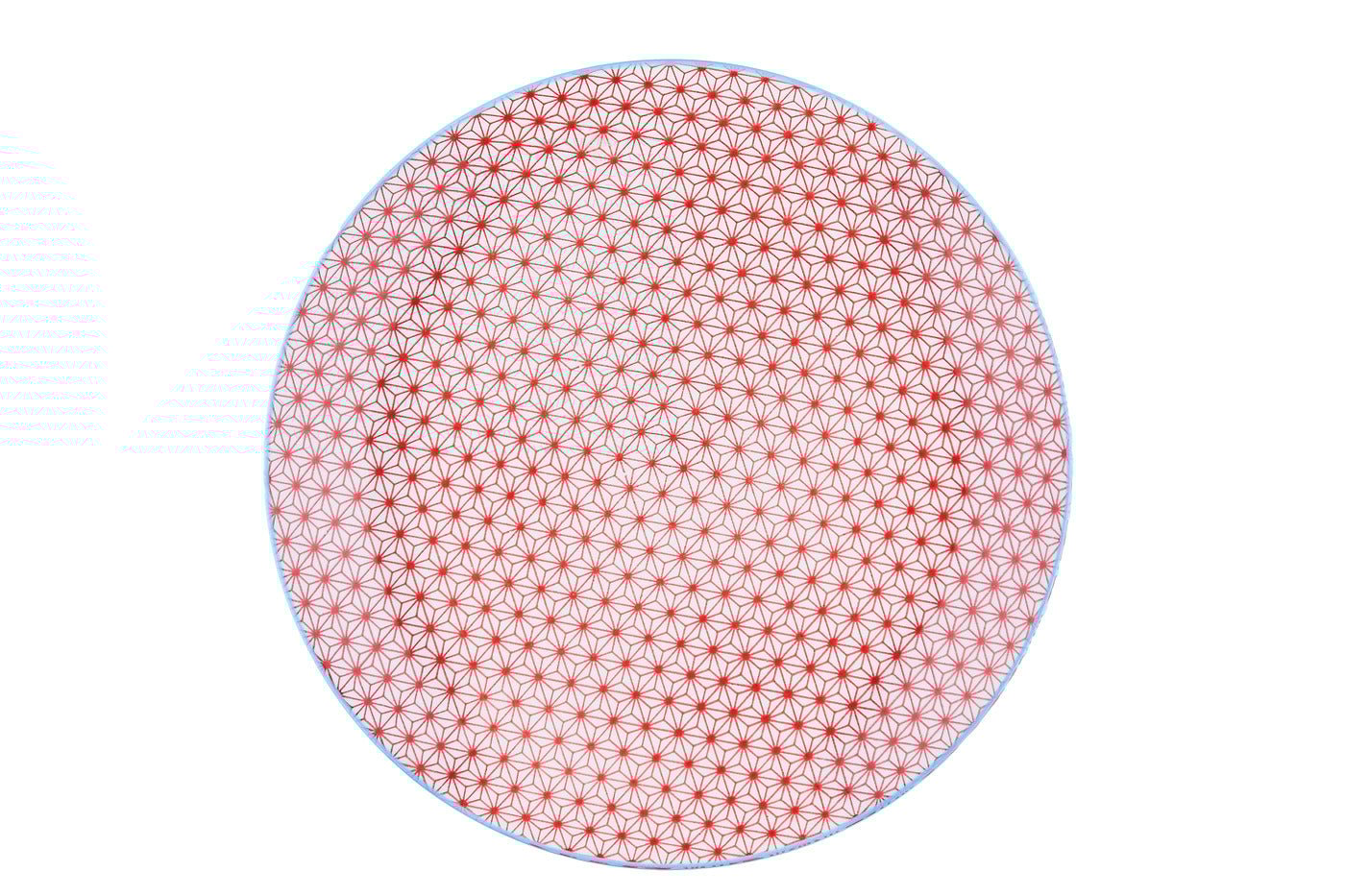 Assiette pattern ø26cm - 6 pièces - color Bleu