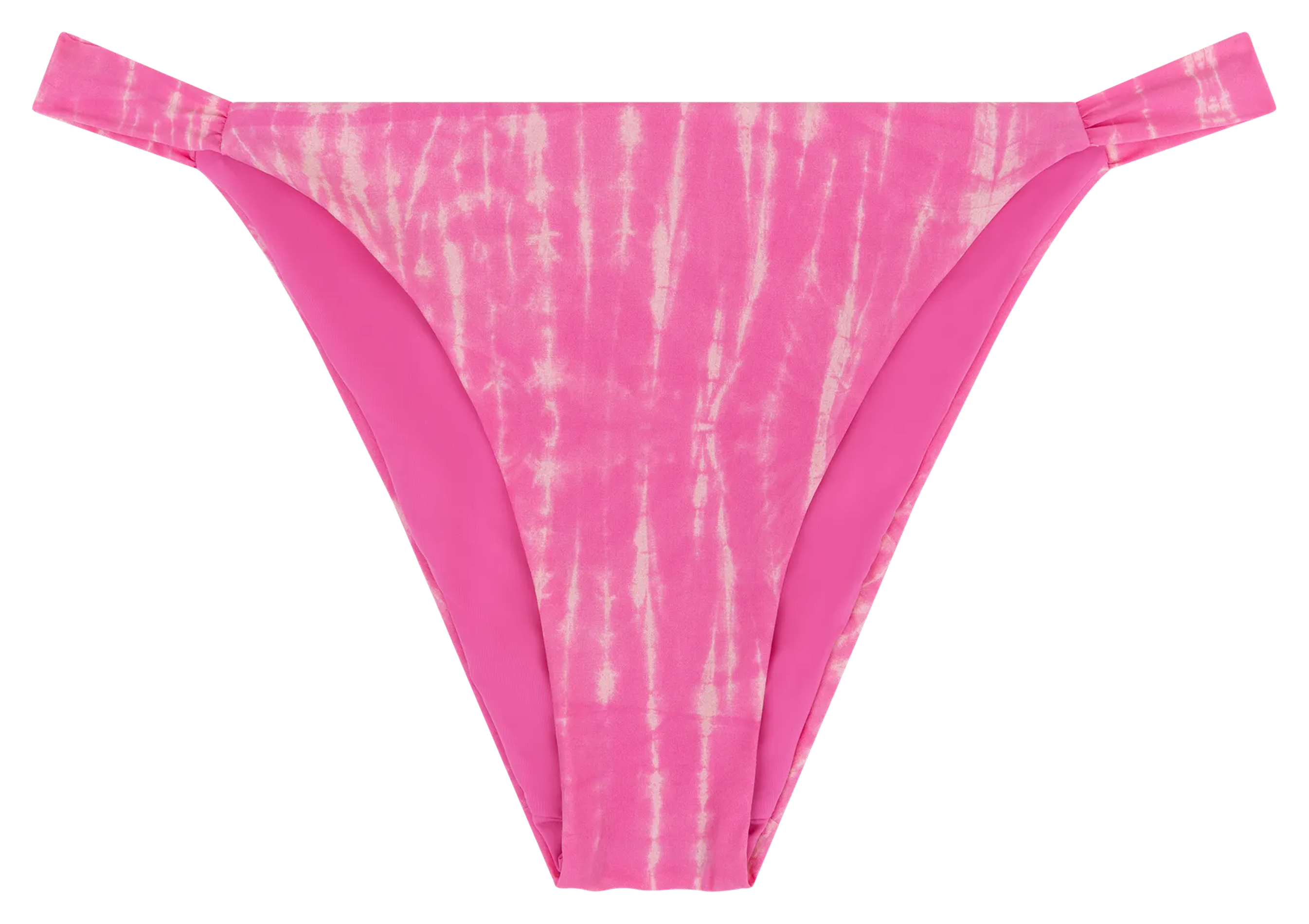 Culotte de bain imprimée en fibres recyclées mélangées LOVE STORIES Rose