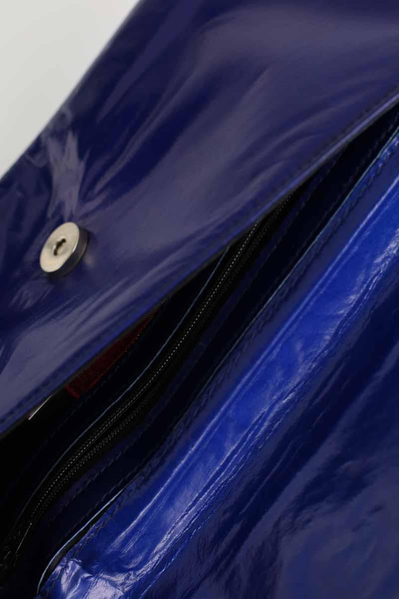 Leather bag CAREL PARIS - Seconde Main Blue