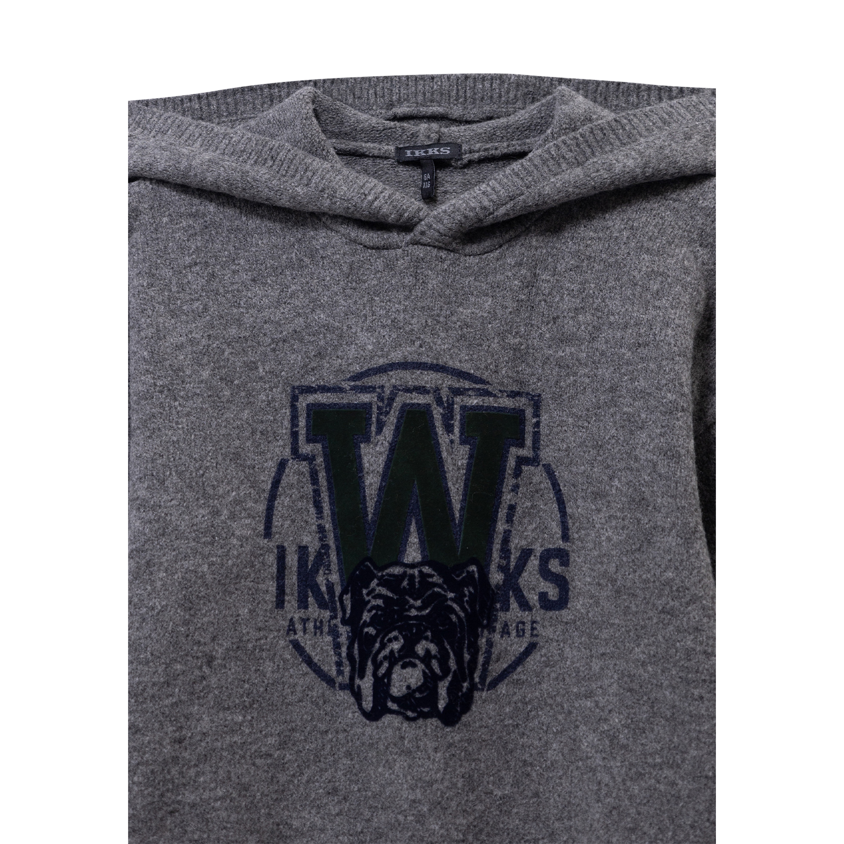 Rundhals-Sweatshirt aus Baumwoll-Mix IKKS JUNIOR Grau