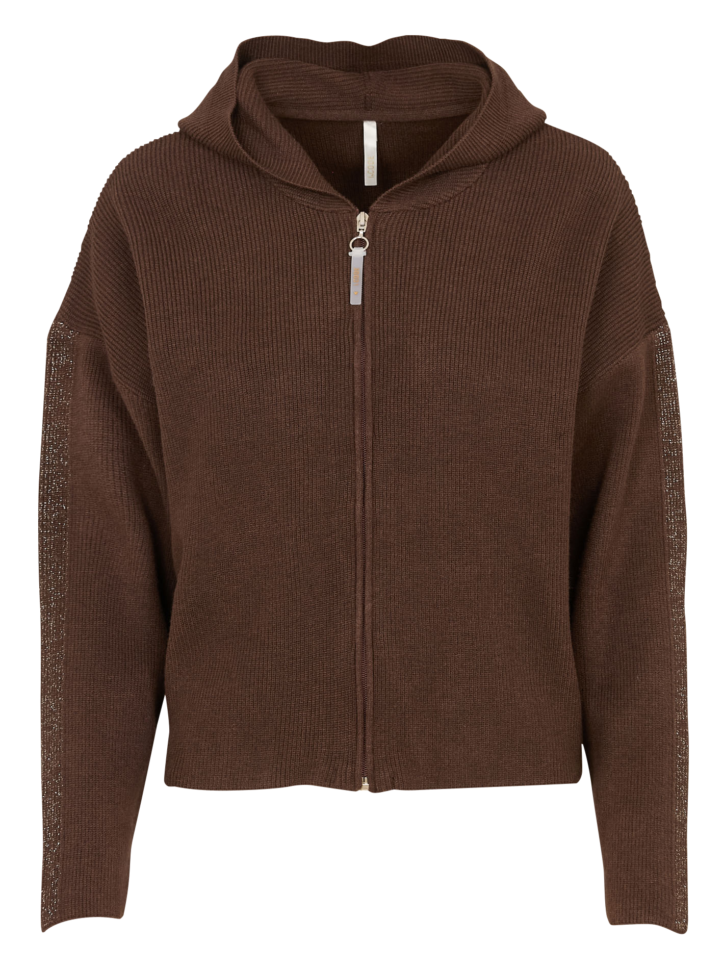 Gilet à capuche ajusté  I CODE Marron