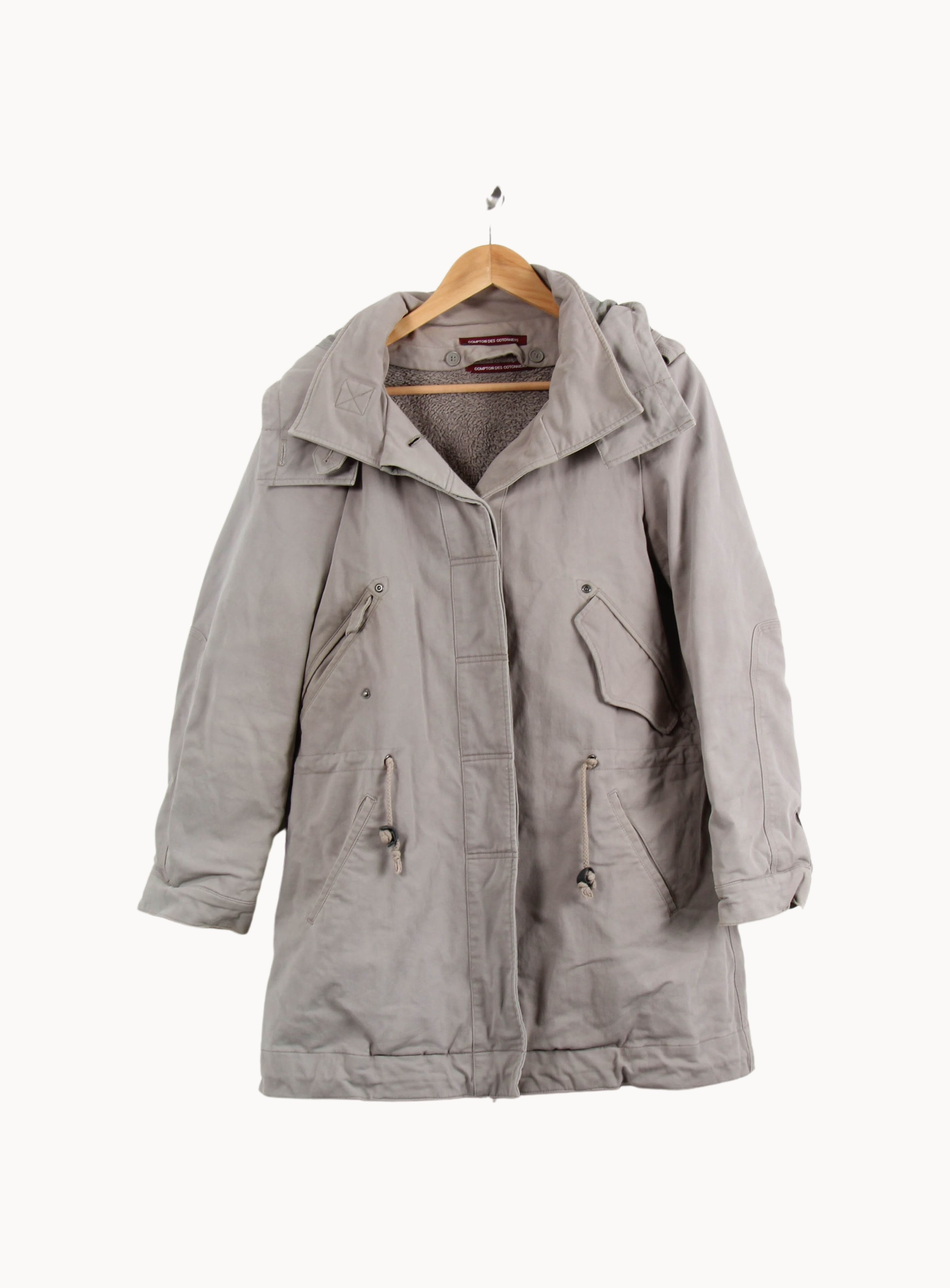 Long coat COMPTOIR DES COTONNIERS - Seconde main Beige