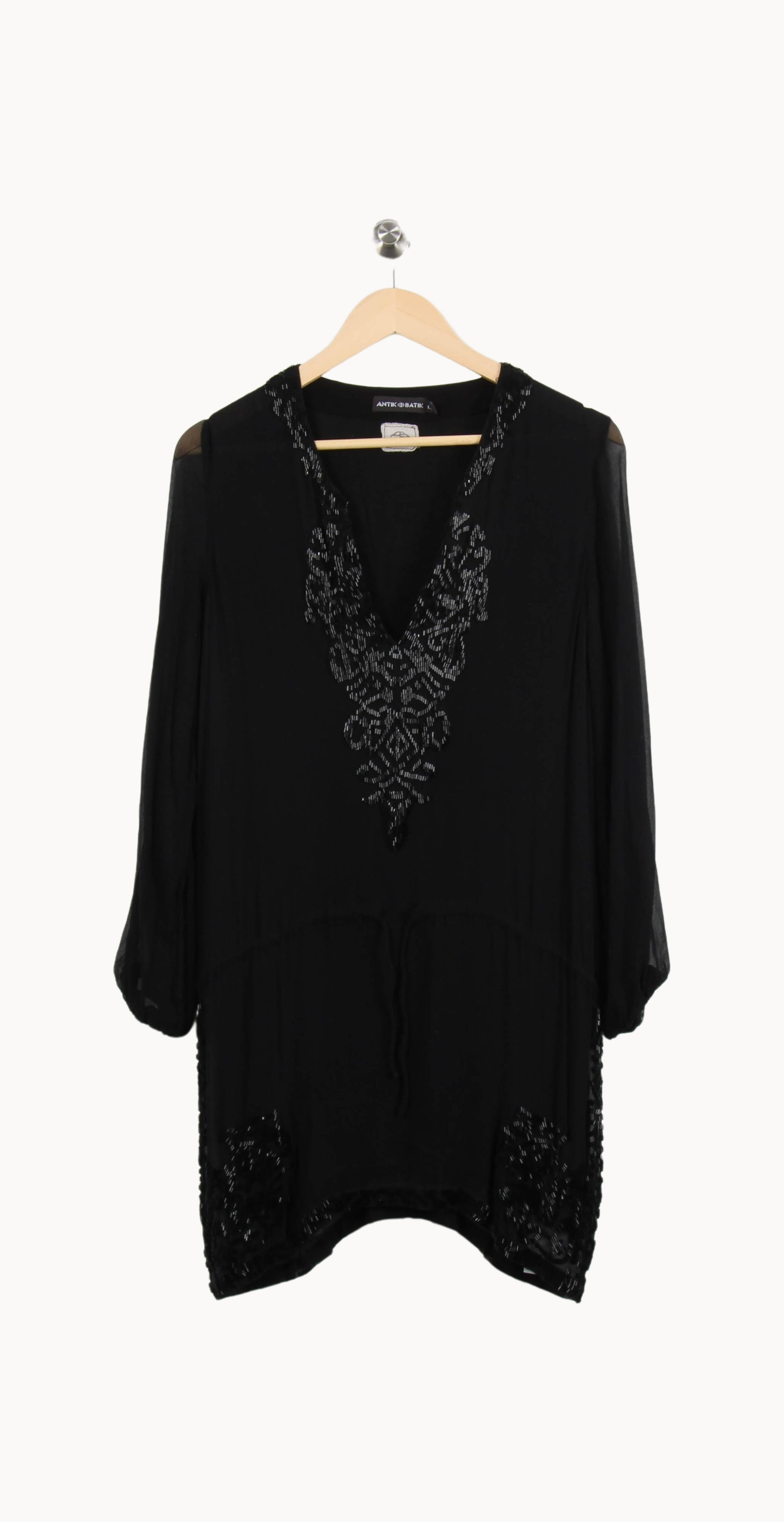 Short & Midi Dress ANTIK BATIK - Seconde Main Black